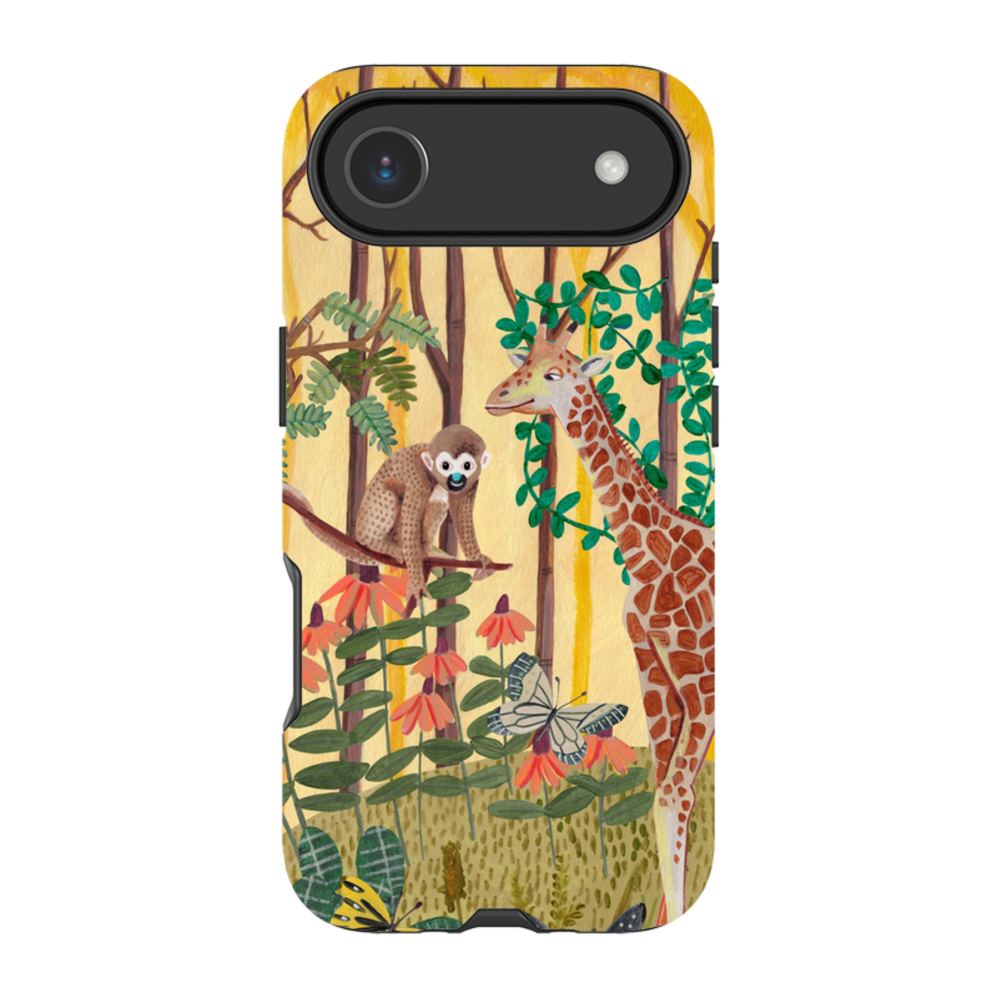 iPhone MagSafe Tough Case -  Giraffe By Caroline Bonne Muller