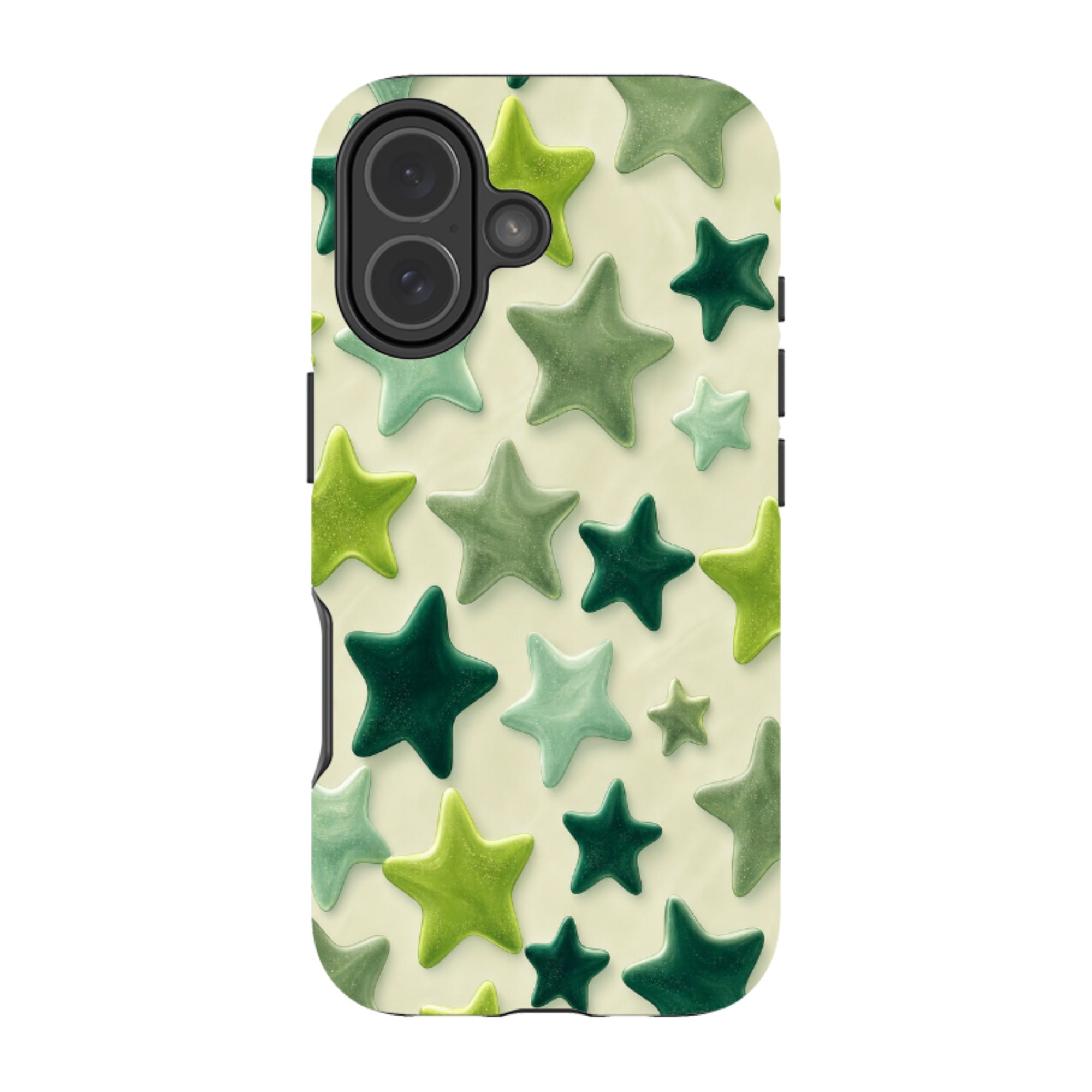 iPhone Tough Case - Sage Green Star