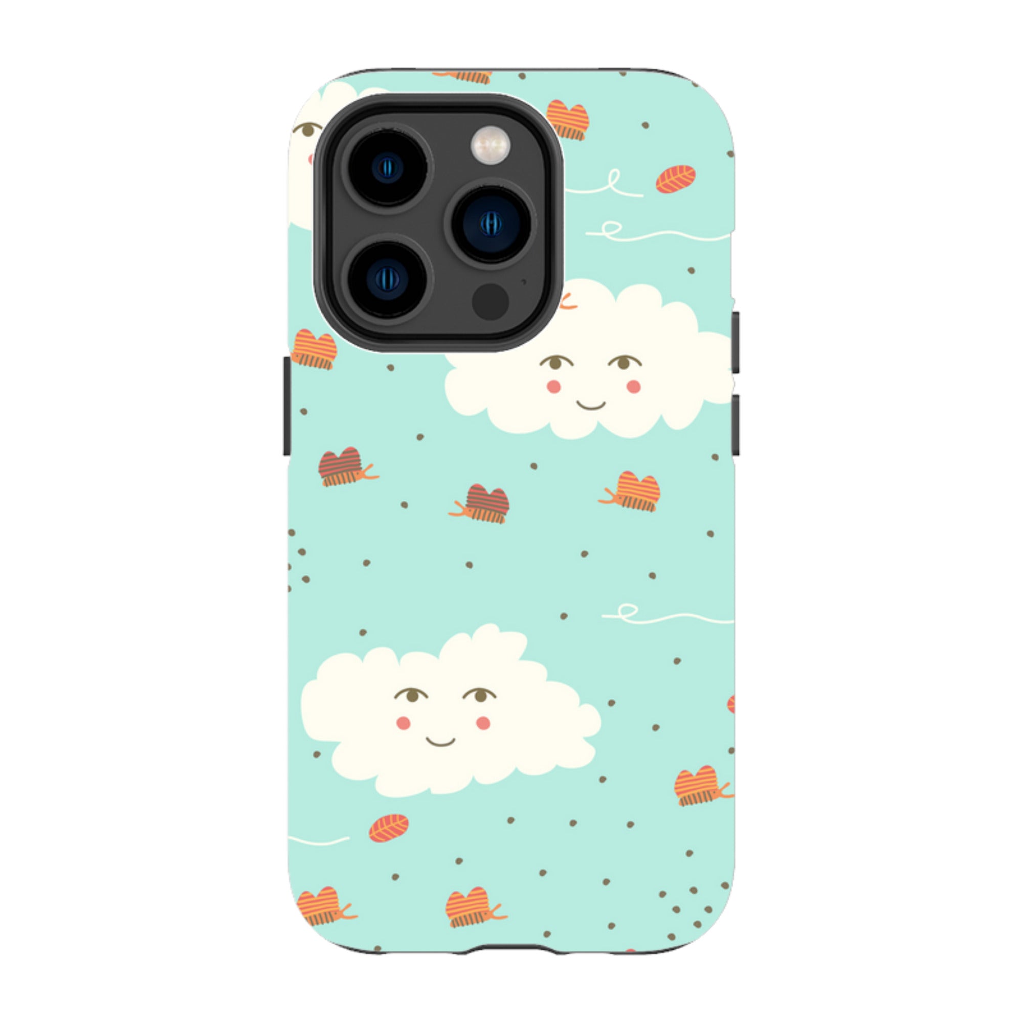 iPhone Tough Case - Clouds By Gabriela Larios