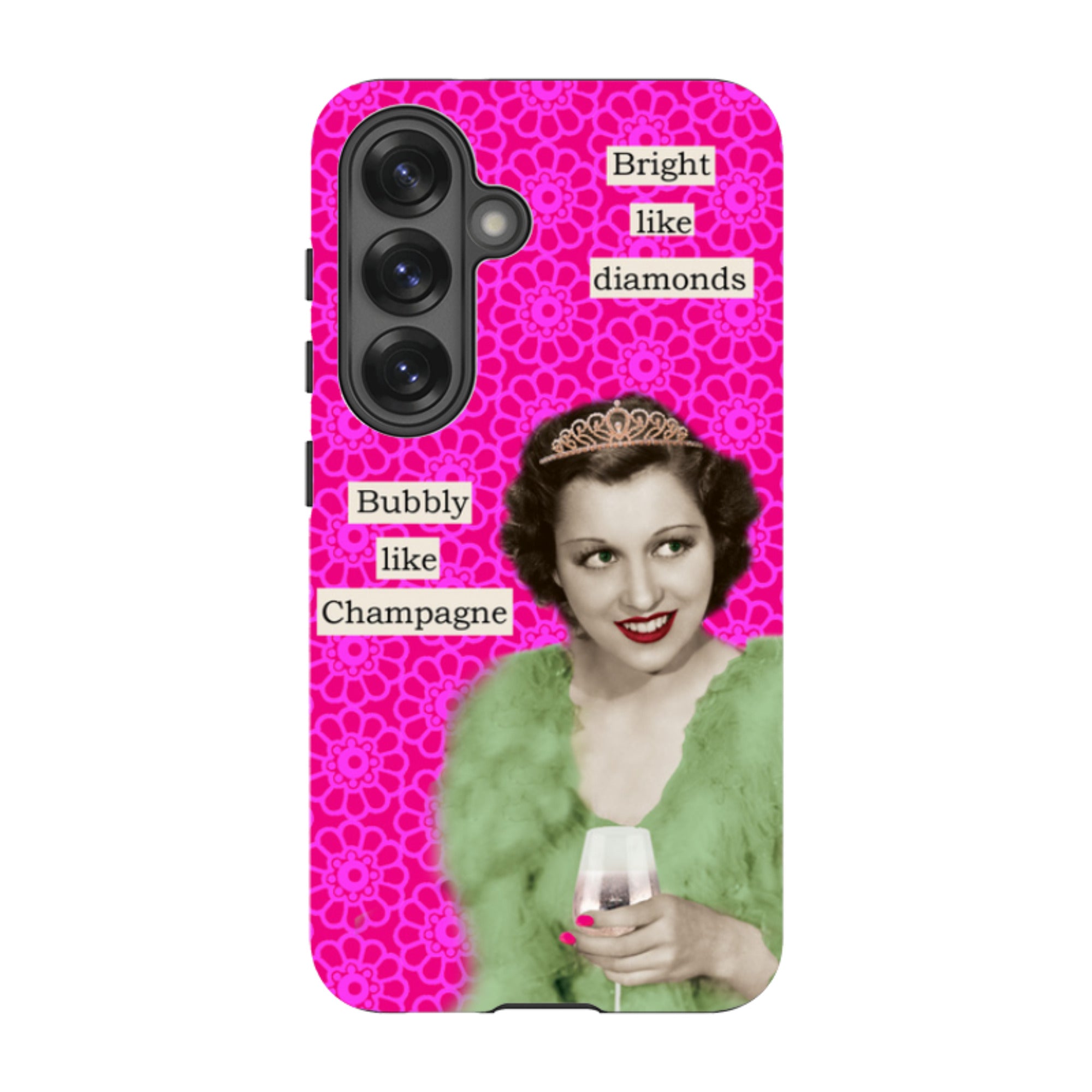 Samsung Tough Case - Bright Like Diamonds By Clare Jordan