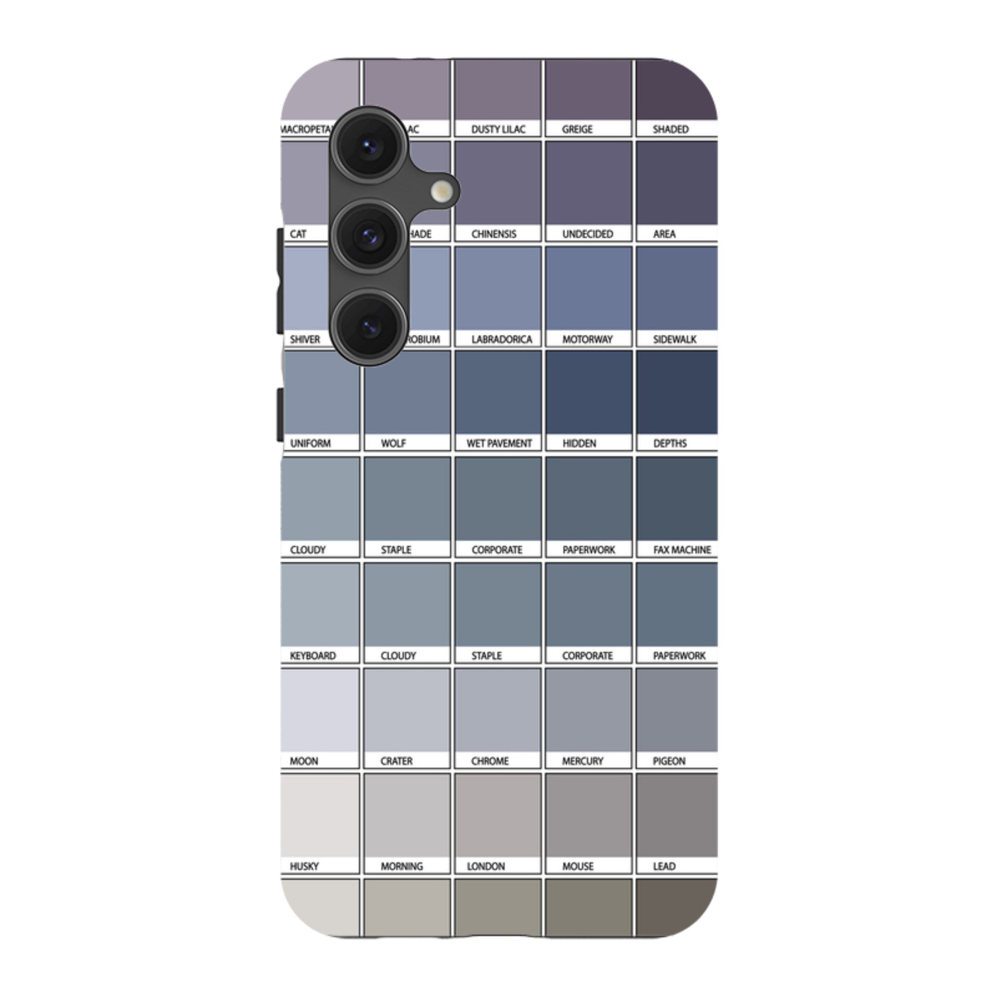 Samsung Tough Case - Grey Chromology By Kitty Joseph