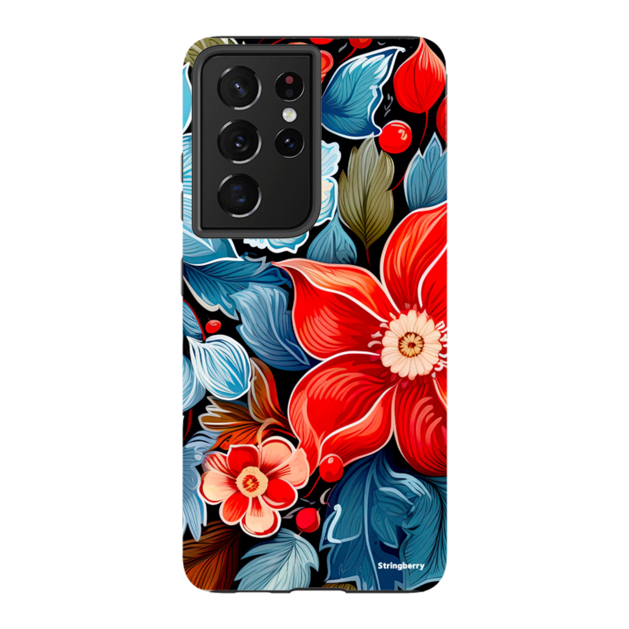 Samsung Tough Case - Red Bells