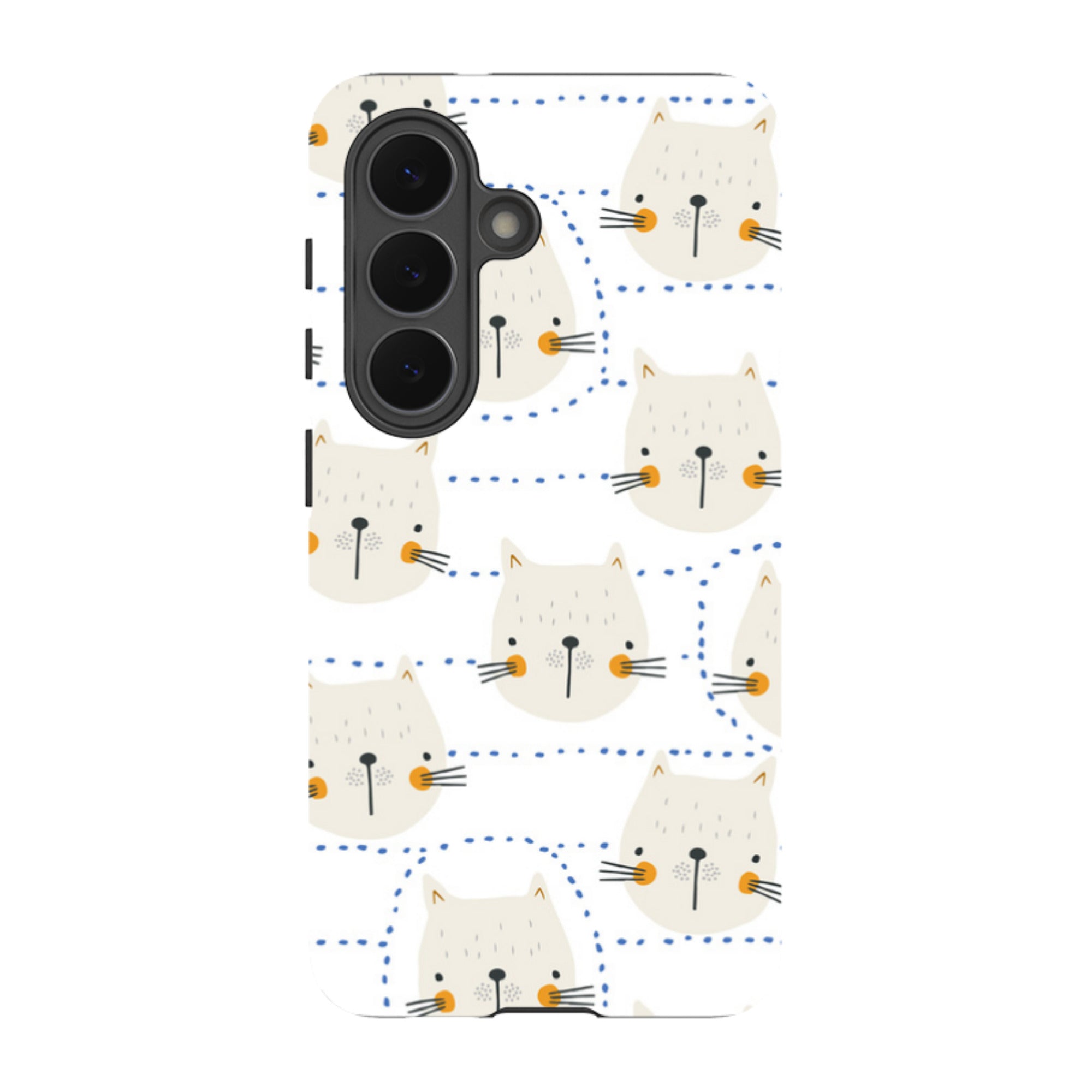 Samsung Tough Case - Cat Tiles