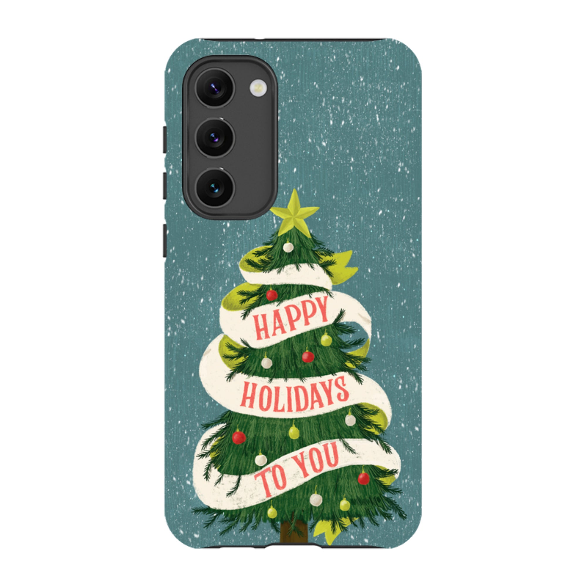 Samsung Tough Case - Happy Holidays By Abby Jacobs