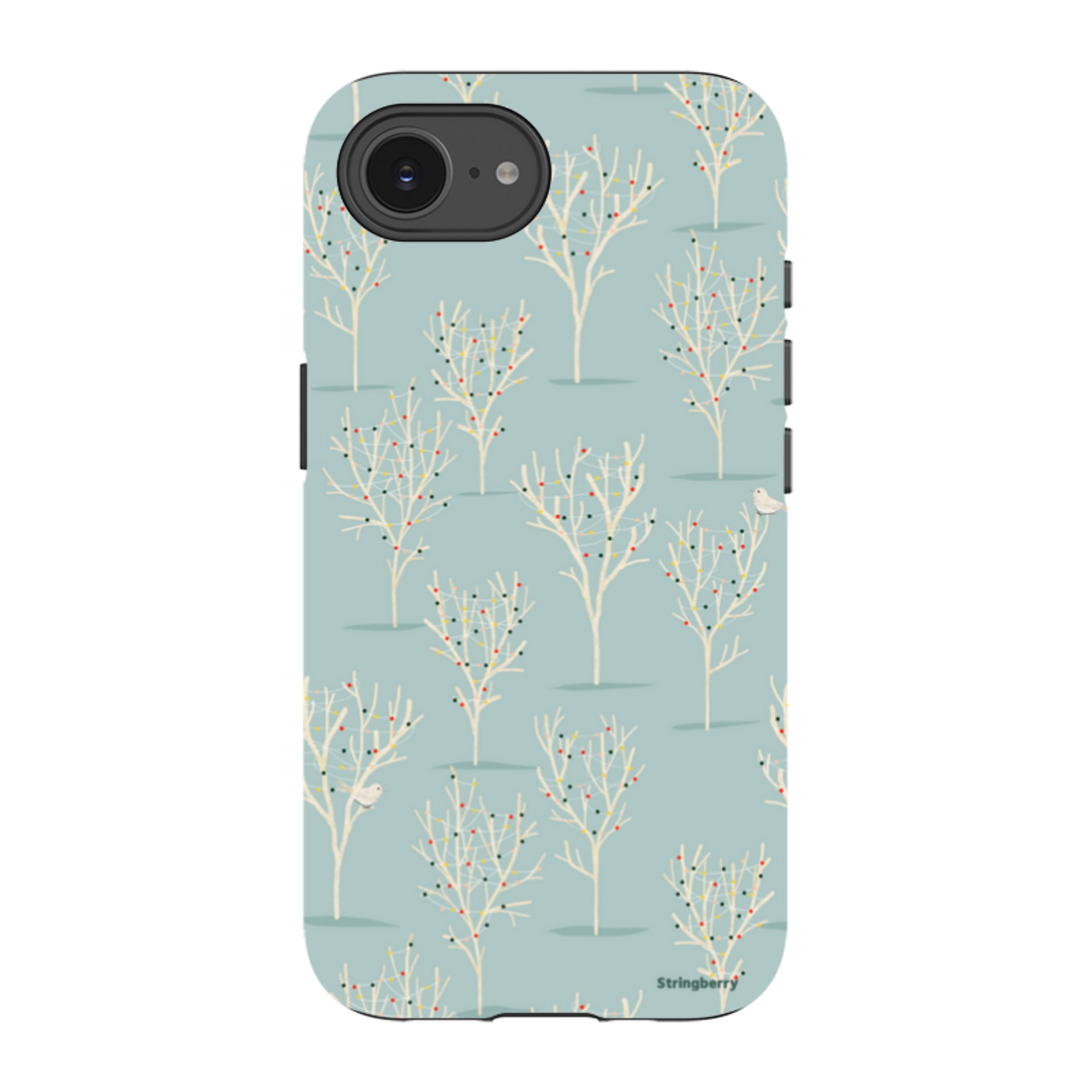 iPhone Tough Case - Winter Forest By Katherine Quinn
