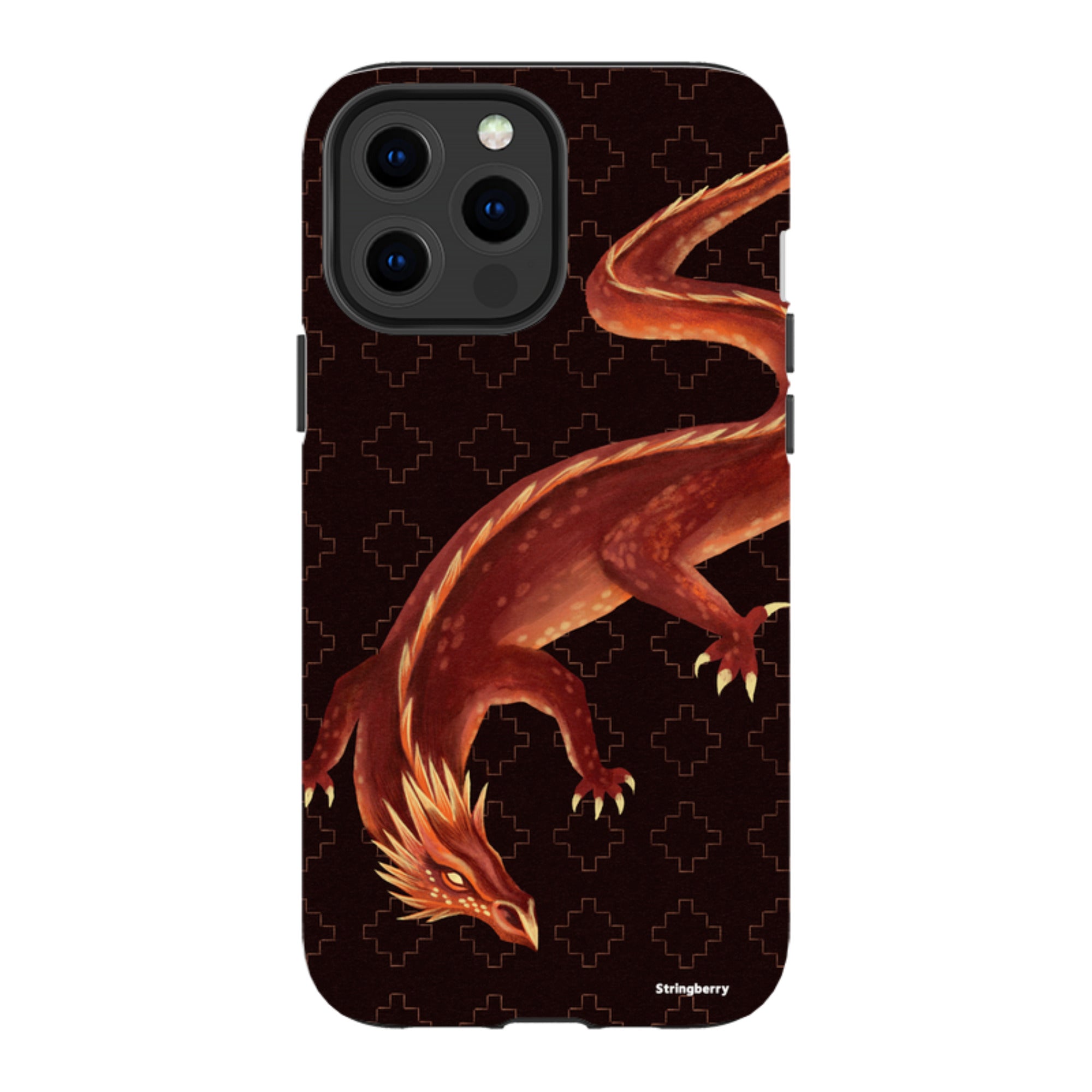 iPhone MagSafe Tough Case - Beowulf Dragon By Anna Stead