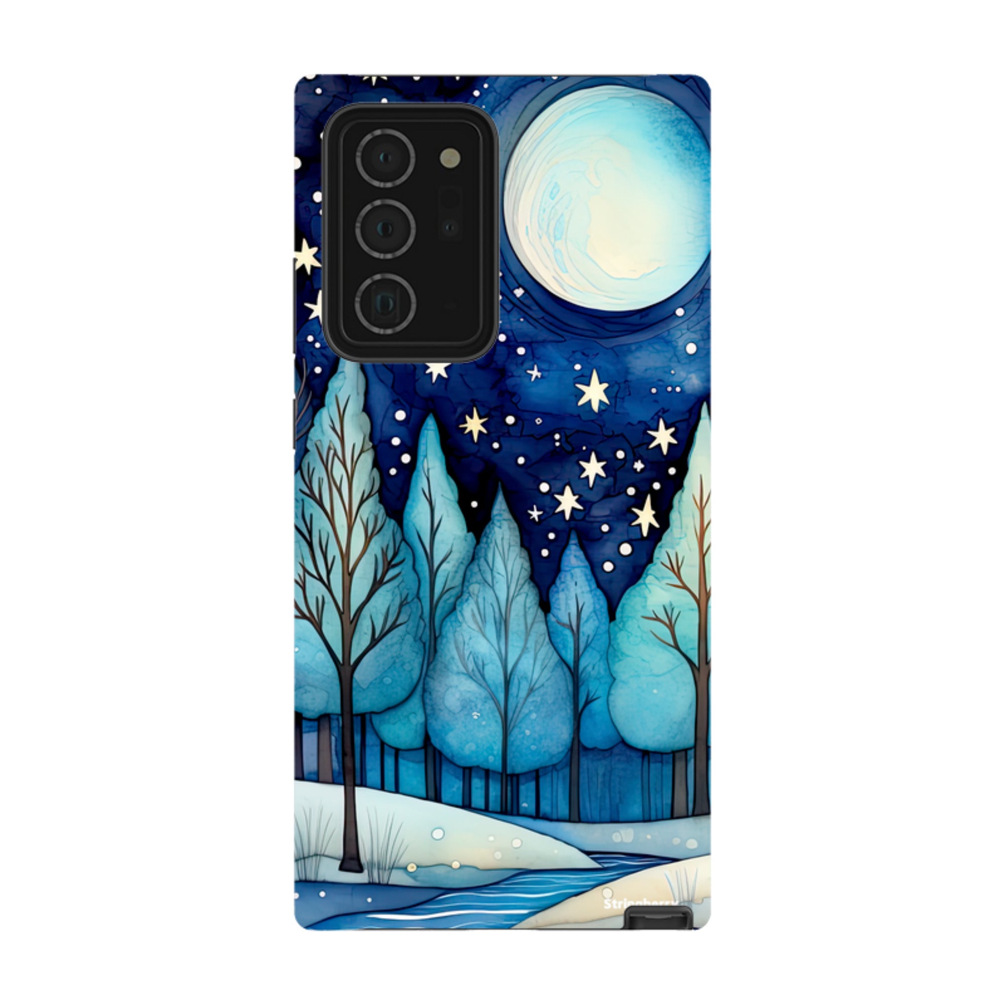 Samsung Tough Case - Blue Ice Canal
