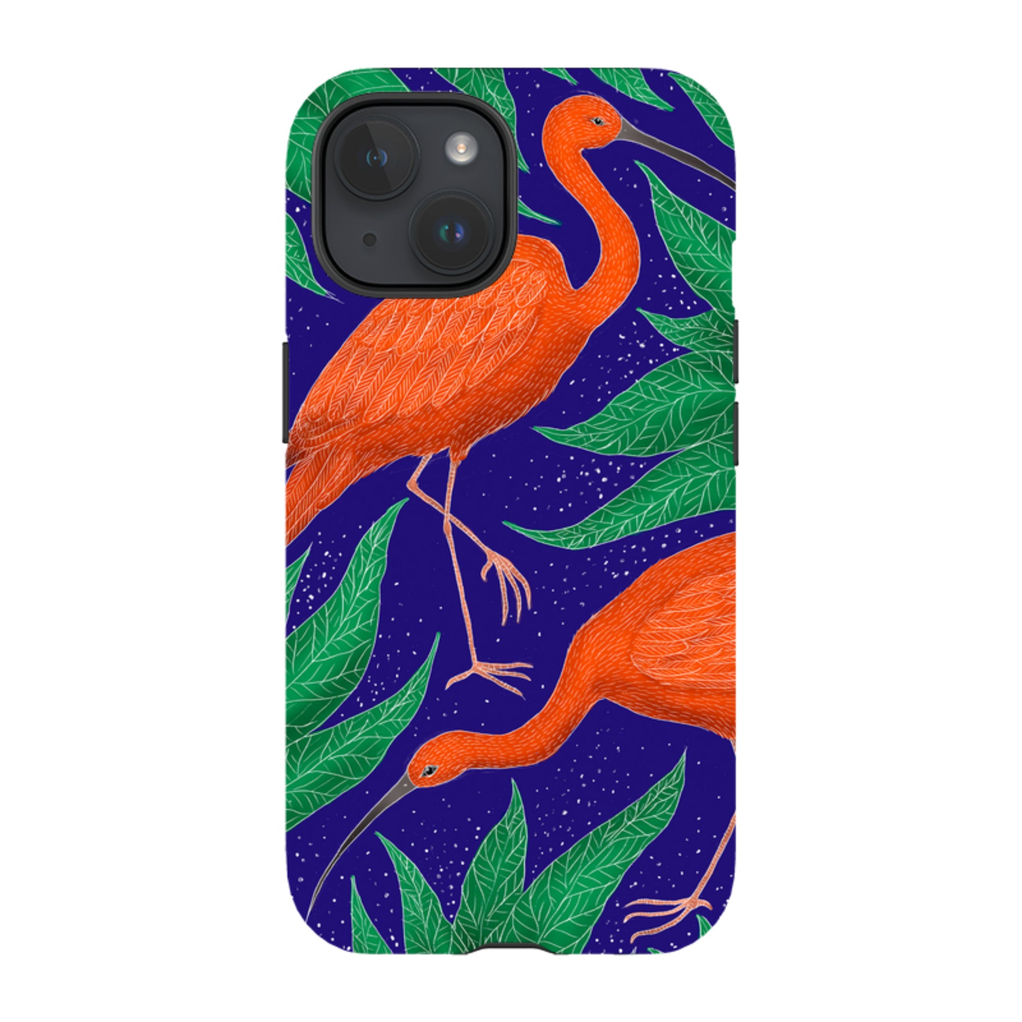iPhone MagSafe Tough Case -  Scarlet Ibis By Catherine Rowe