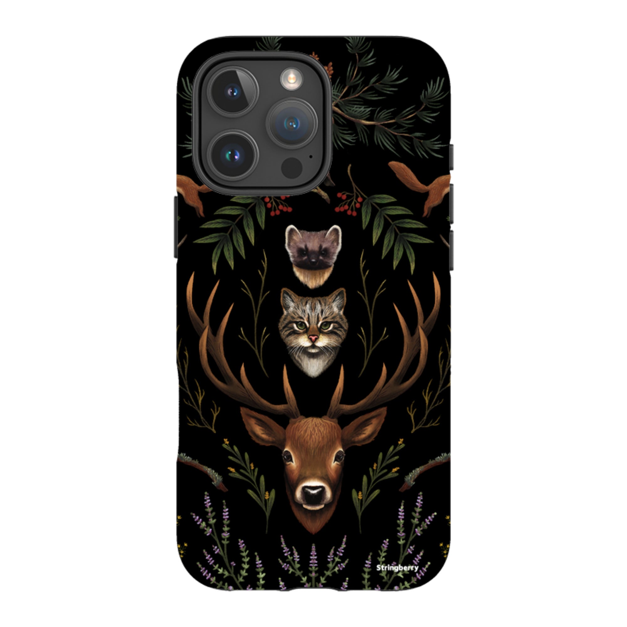 iPhone Tough Case - Highland Wildlife By Anna Stead