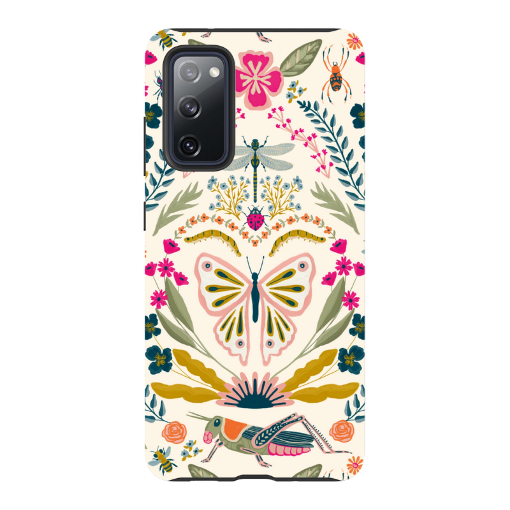 Samsung Tough Case - Butterfly Floral By Abby Jacobs