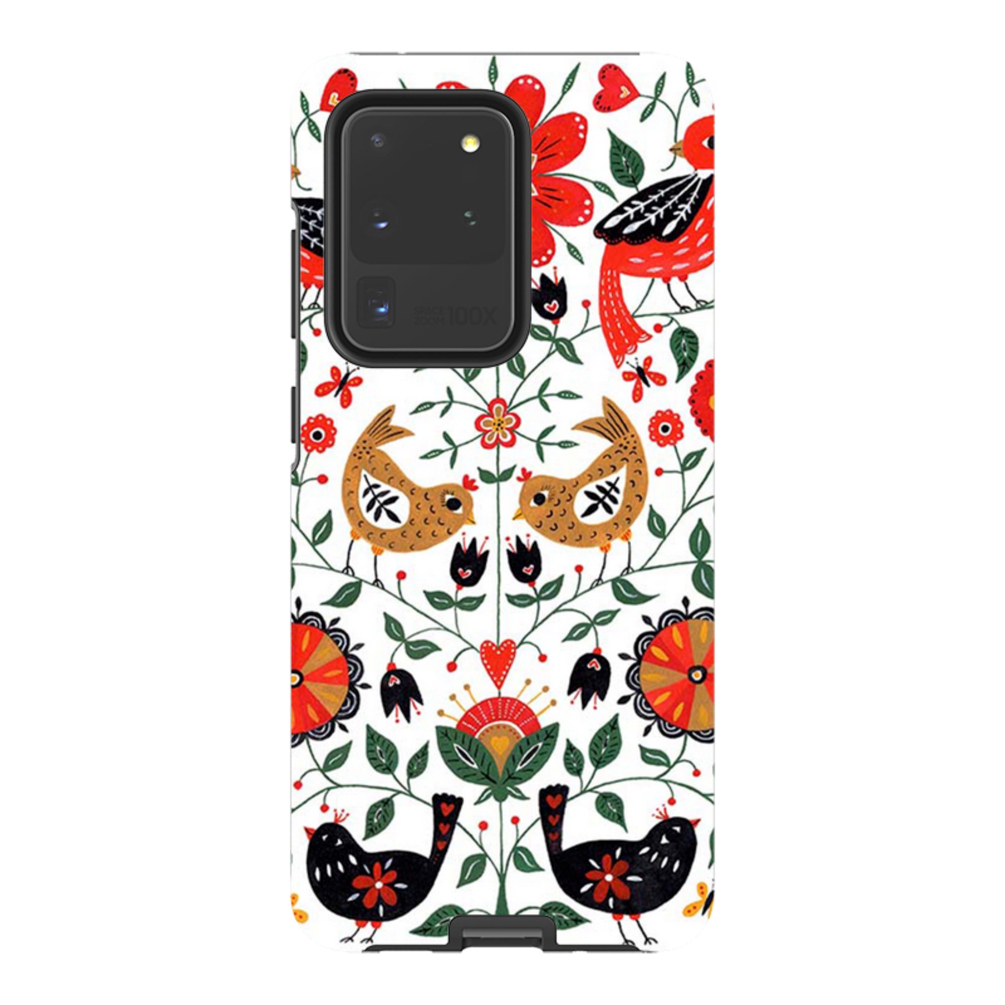 Samsung Tough Case - Birds And Floral By Suzy Taylor