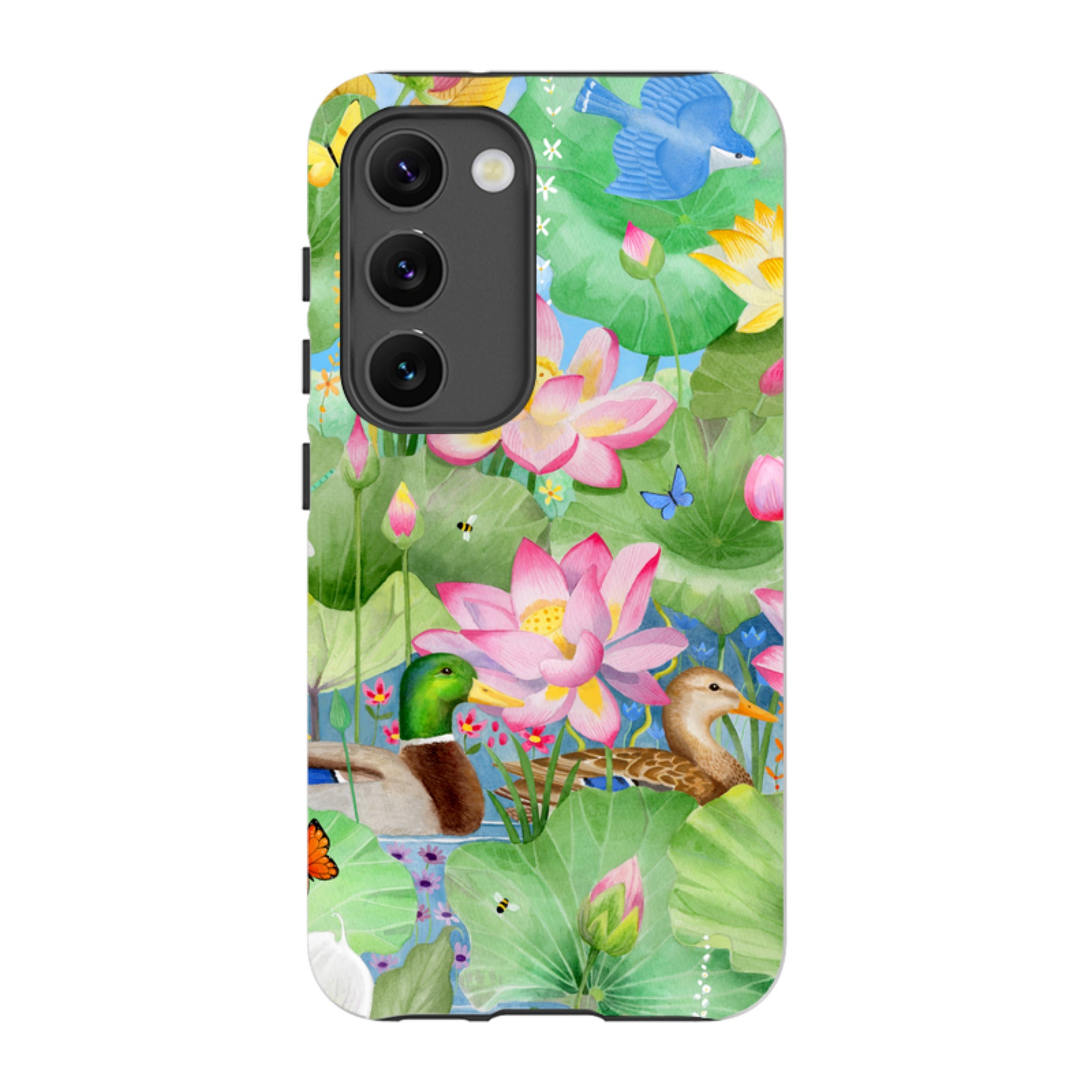 Samsung Tough Case - Waterlily Pond By Bex Parkin
