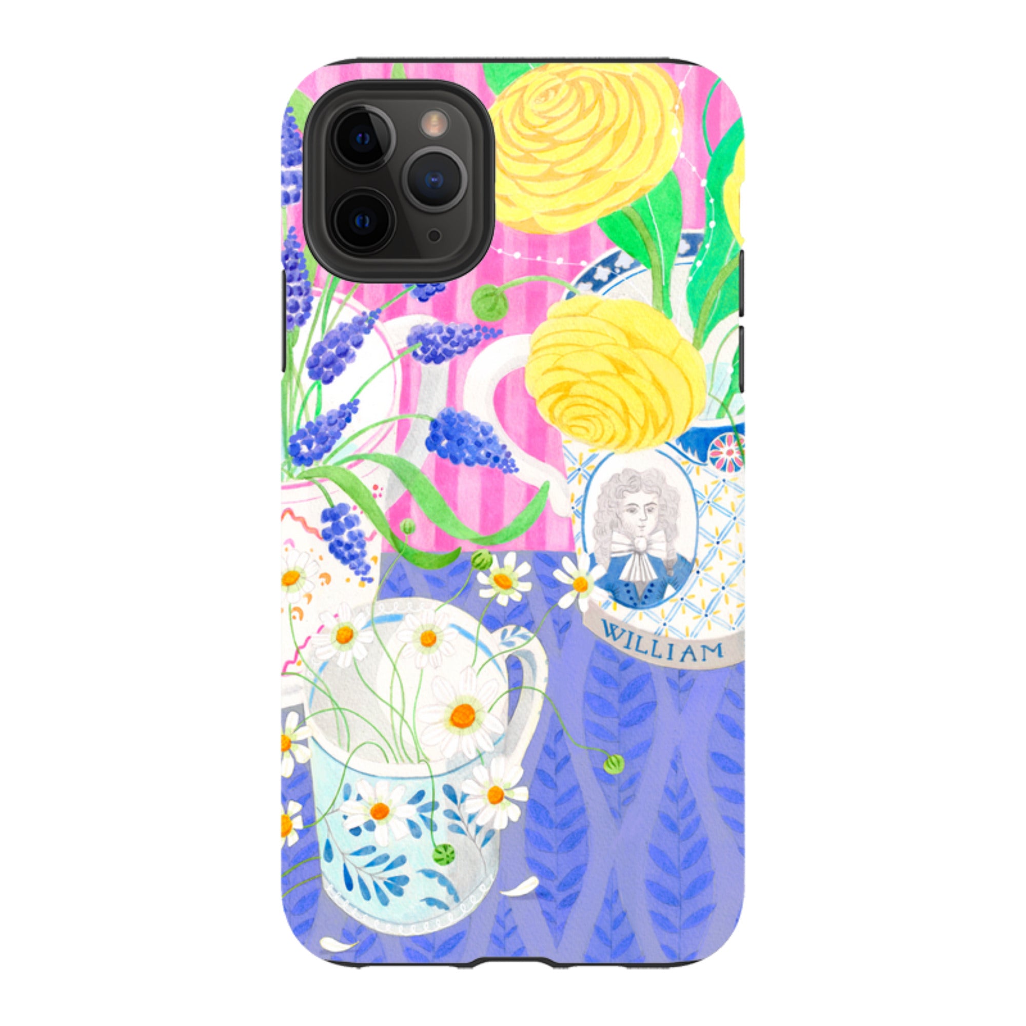 iPhone Tough Case - Muscari Flowers By Bex Parkin