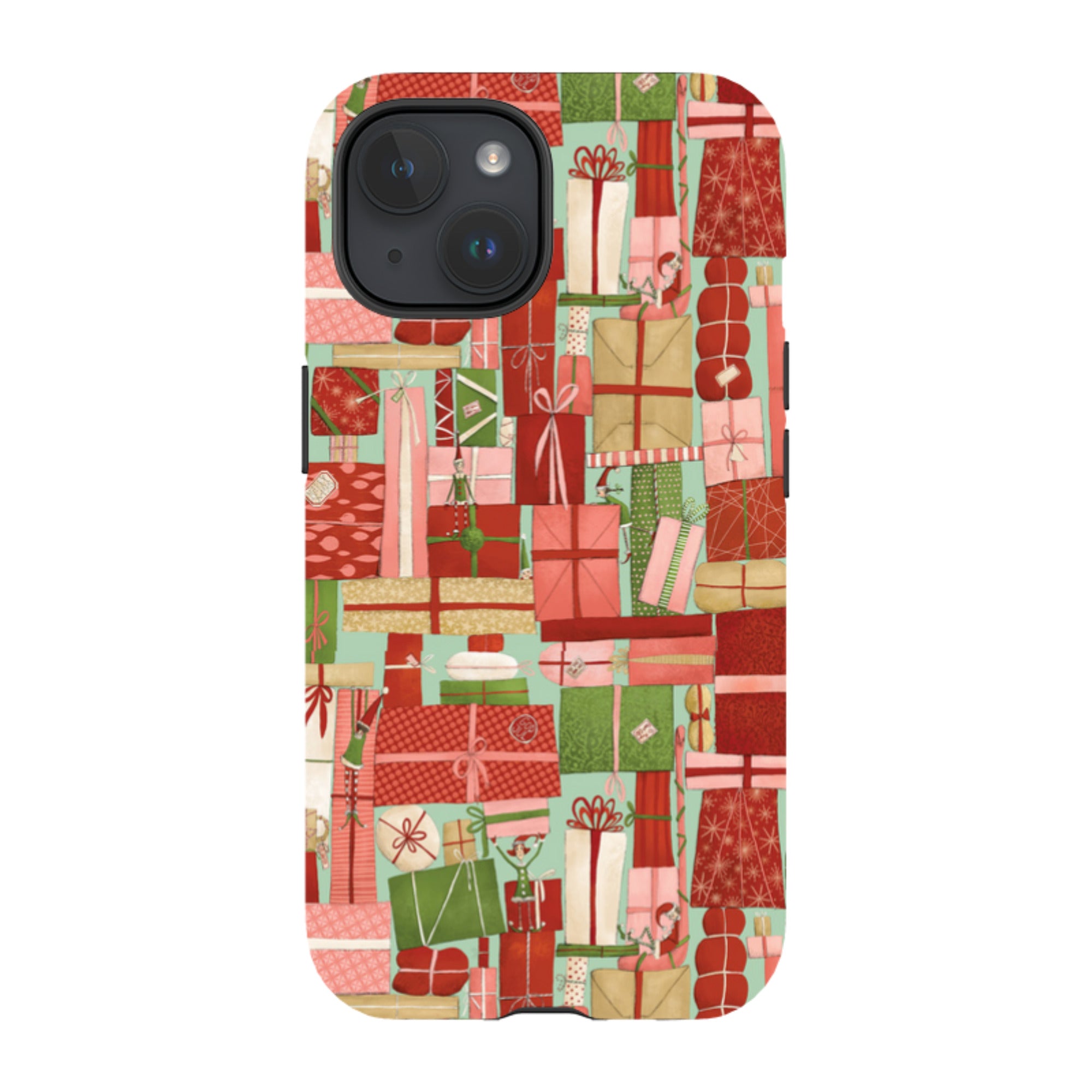 iPhone MagSafe Tough Case - Santas Helpers By Maja Lindberg