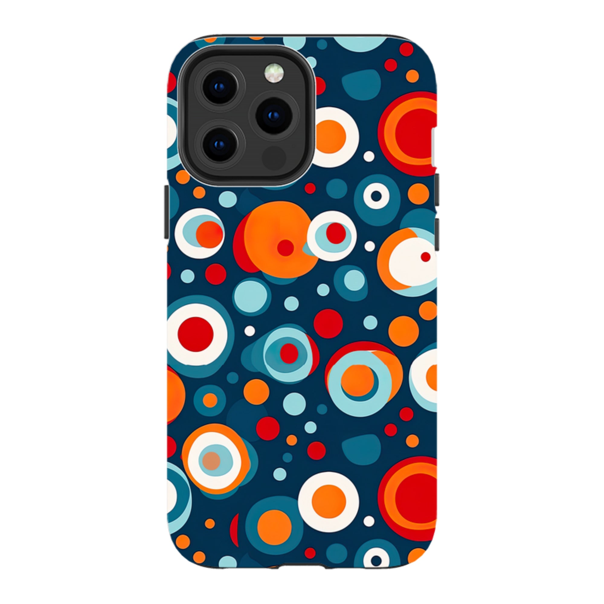 iPhone MagSafe Tough Case - Planet Polka