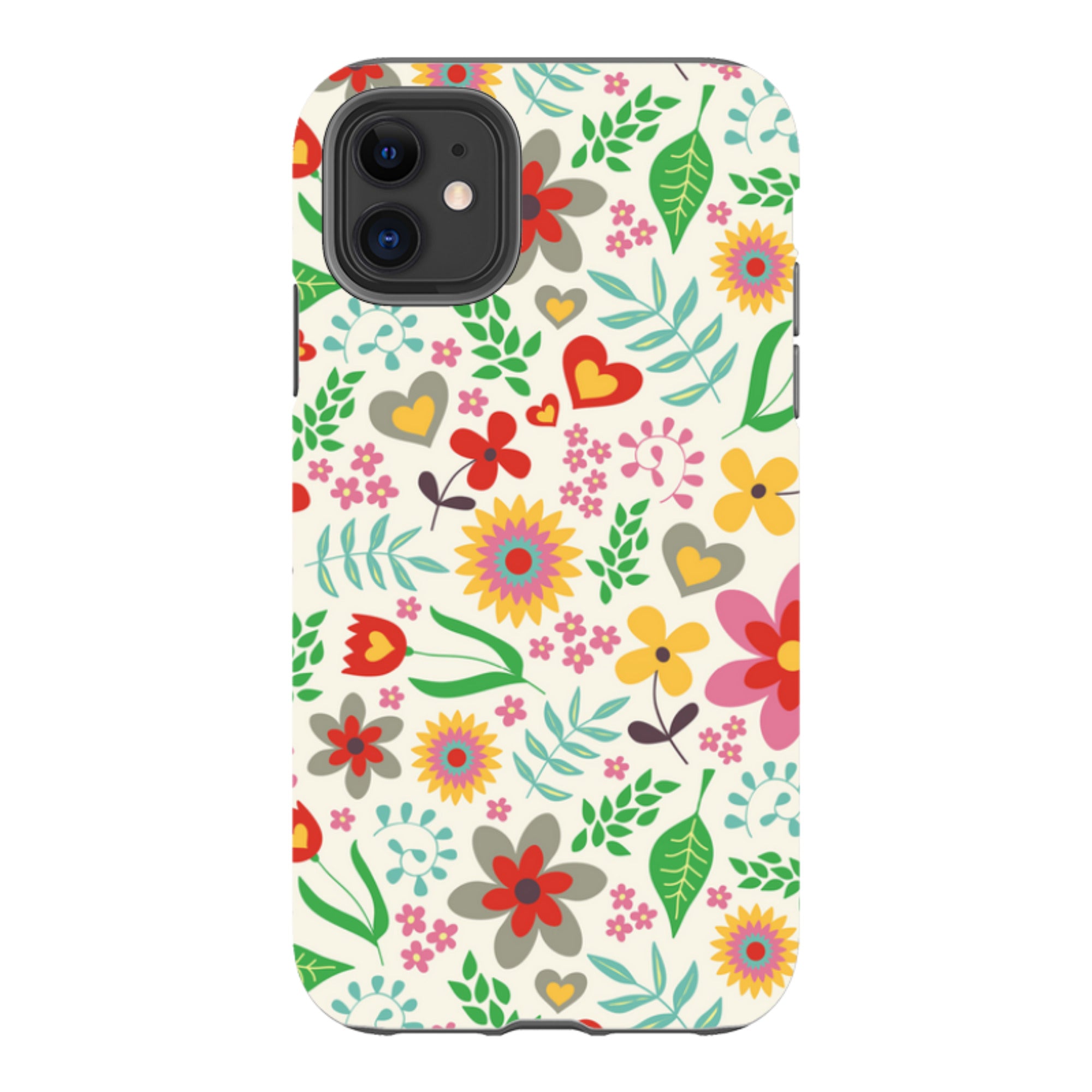 iPhone Tough Case - Folky Floral By Suzy Taylor