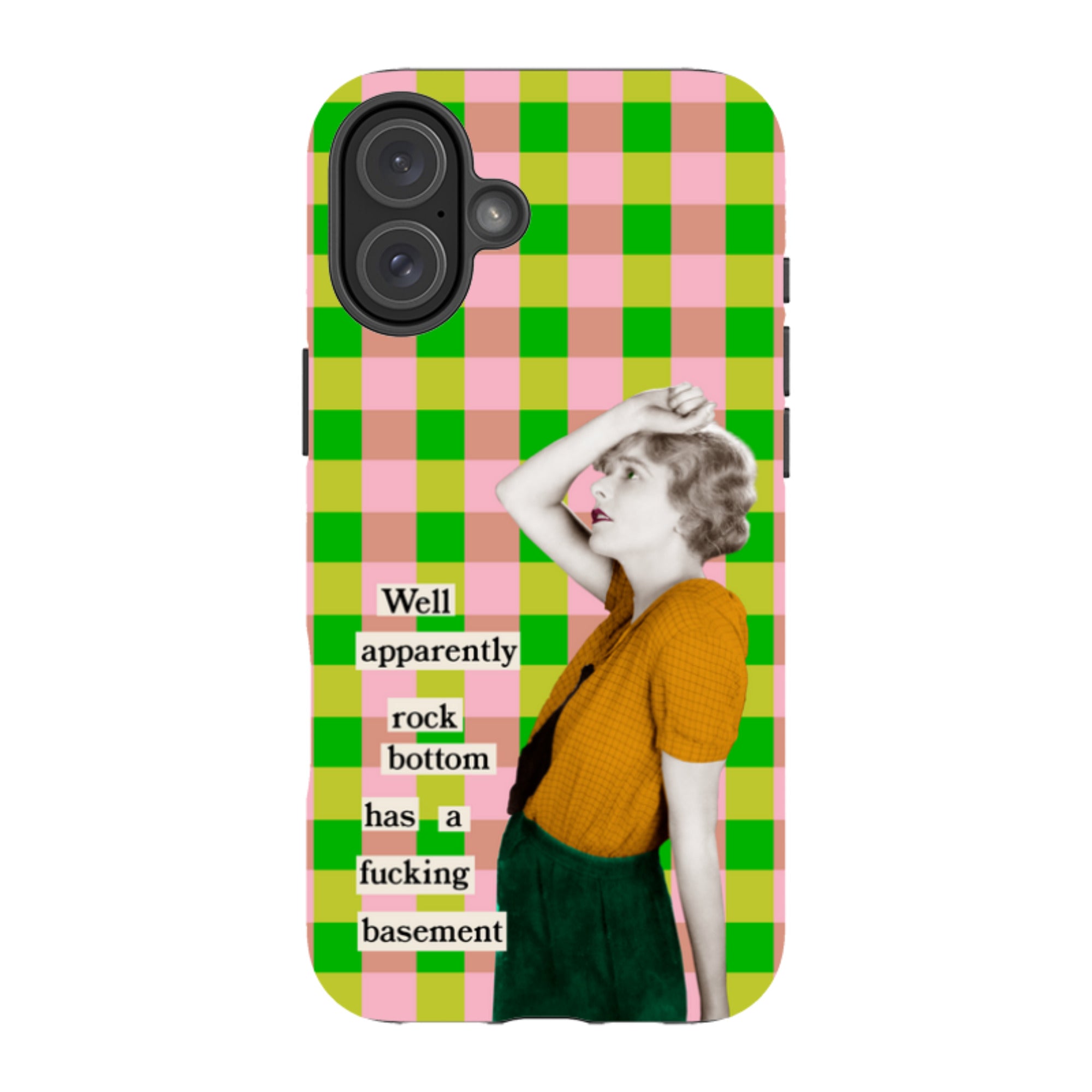 iPhone Tough Case - Rock Bottom By Clare Jordan