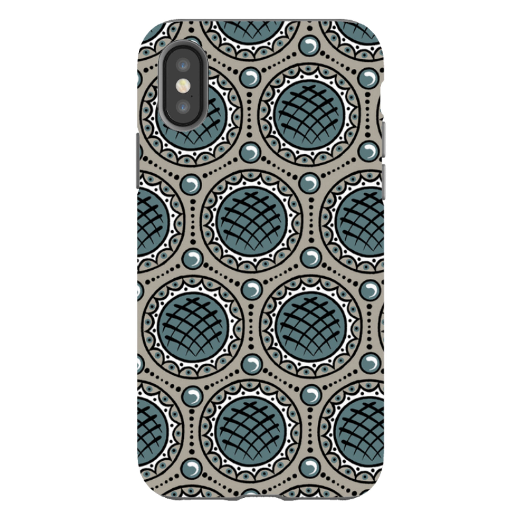 iPhone Tough Case - Charleston Green By Cressida Bell