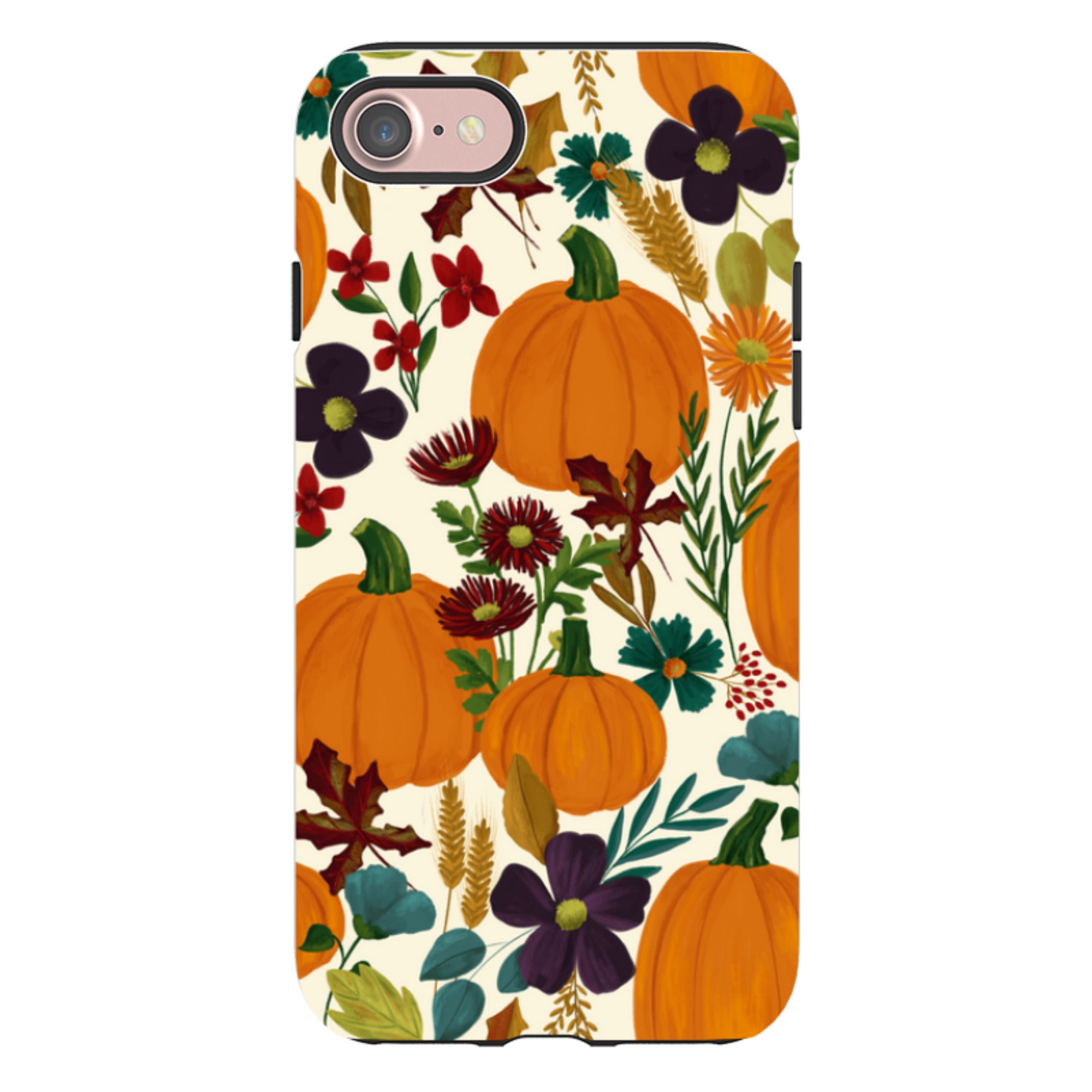 iPhone Tough Case - Fall Pumpkins By Abby Jacobs