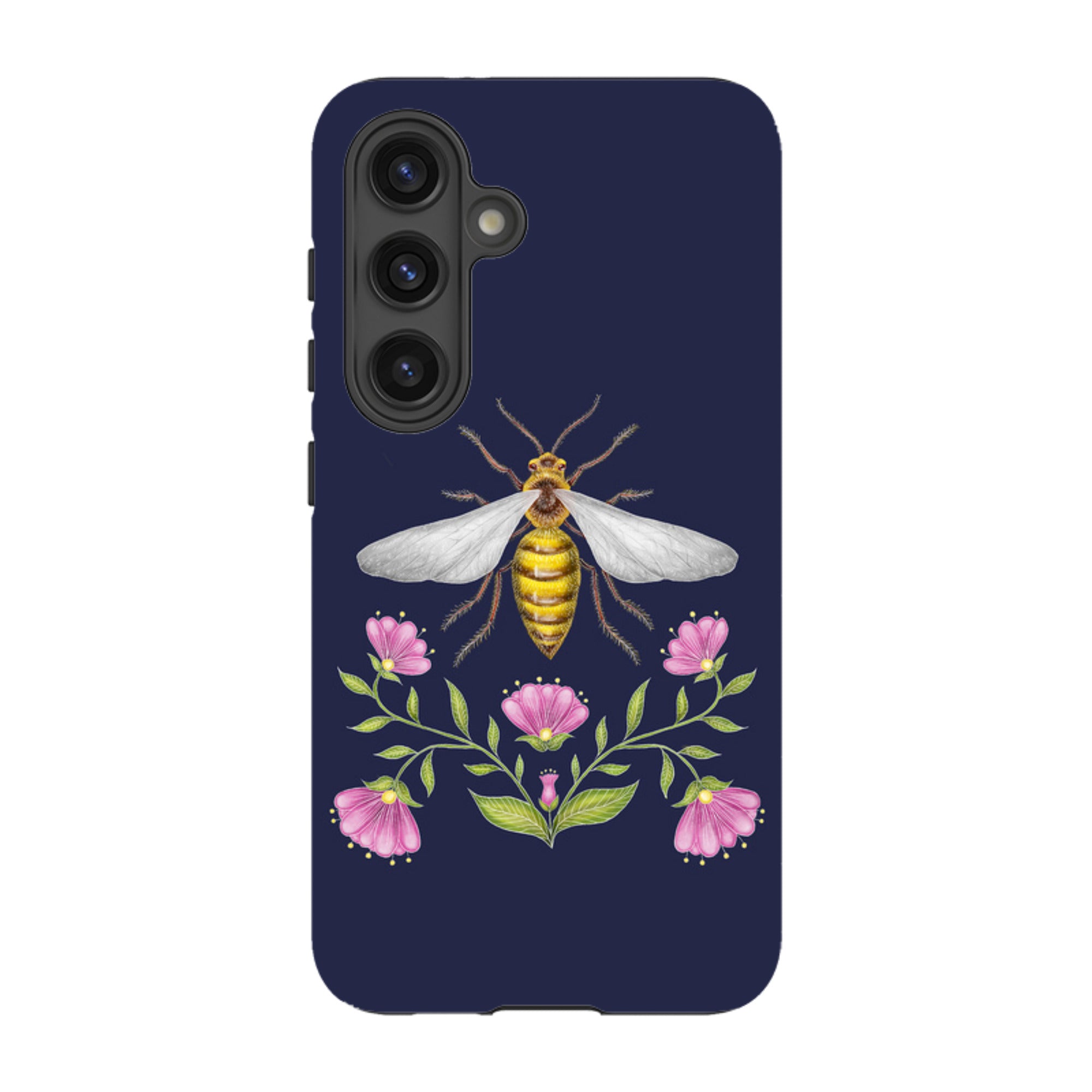 Samsung Tough Case - Wings Of Freedom Navy By Catherine Rowe