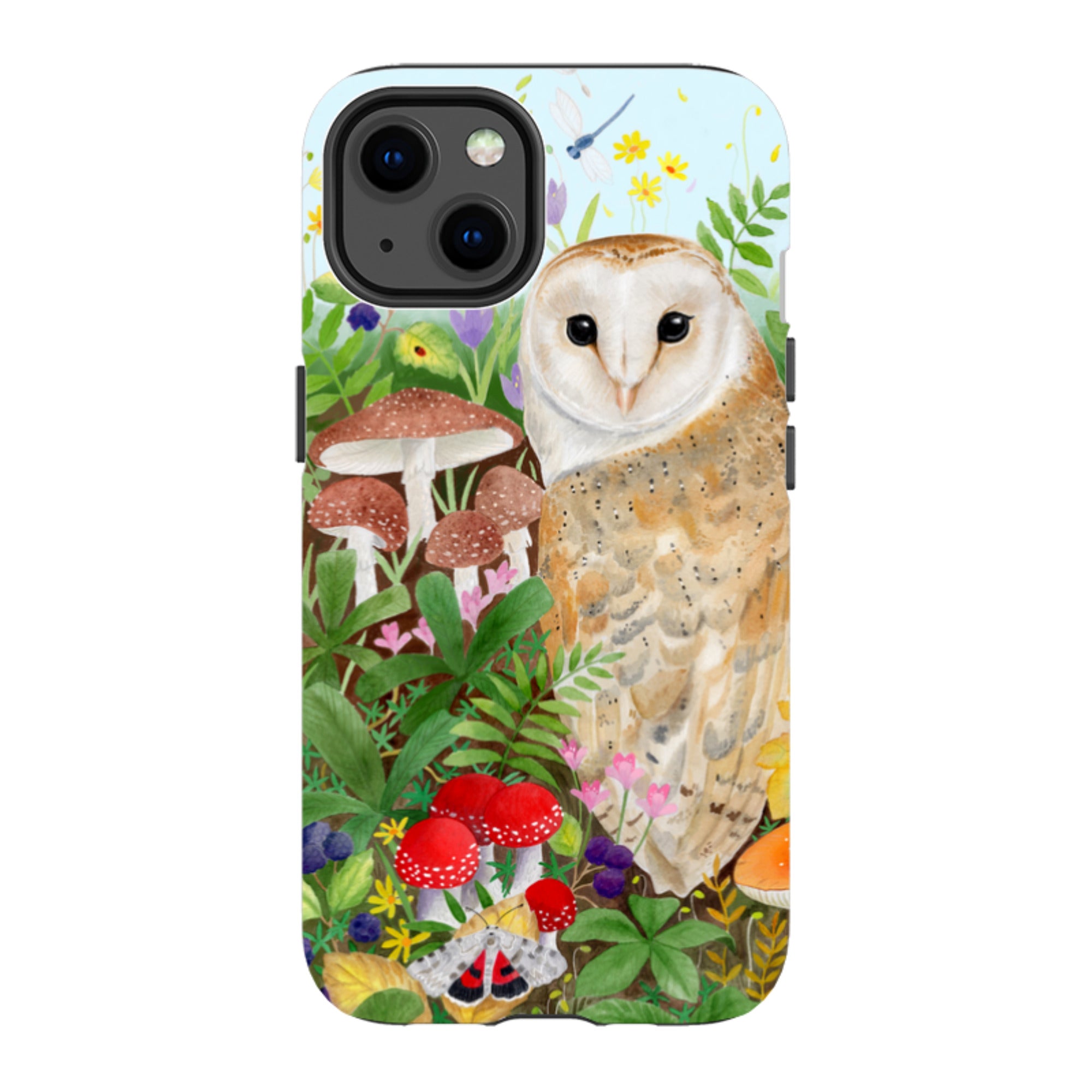 iPhone Tough Case - Owl Garden By Bex Parkin