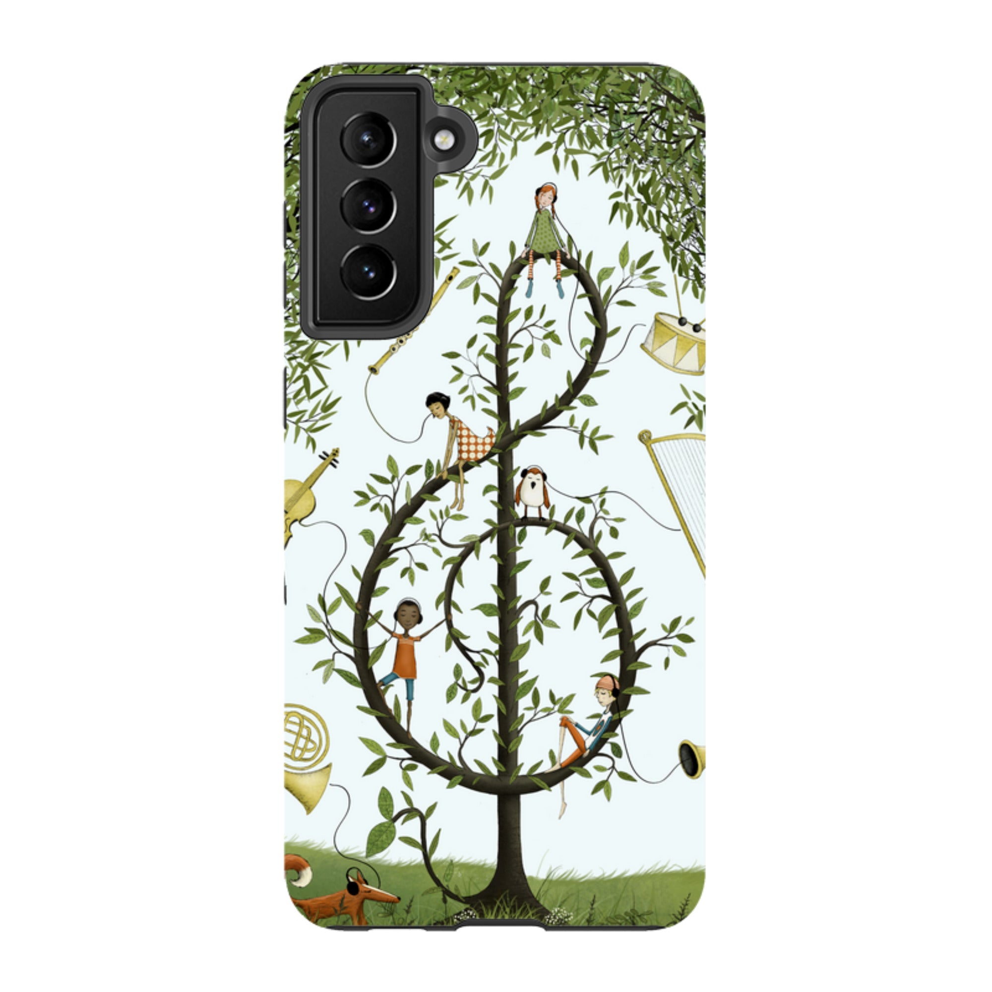 Samsung Tough Case - Music Tree By Maja Lindberg
