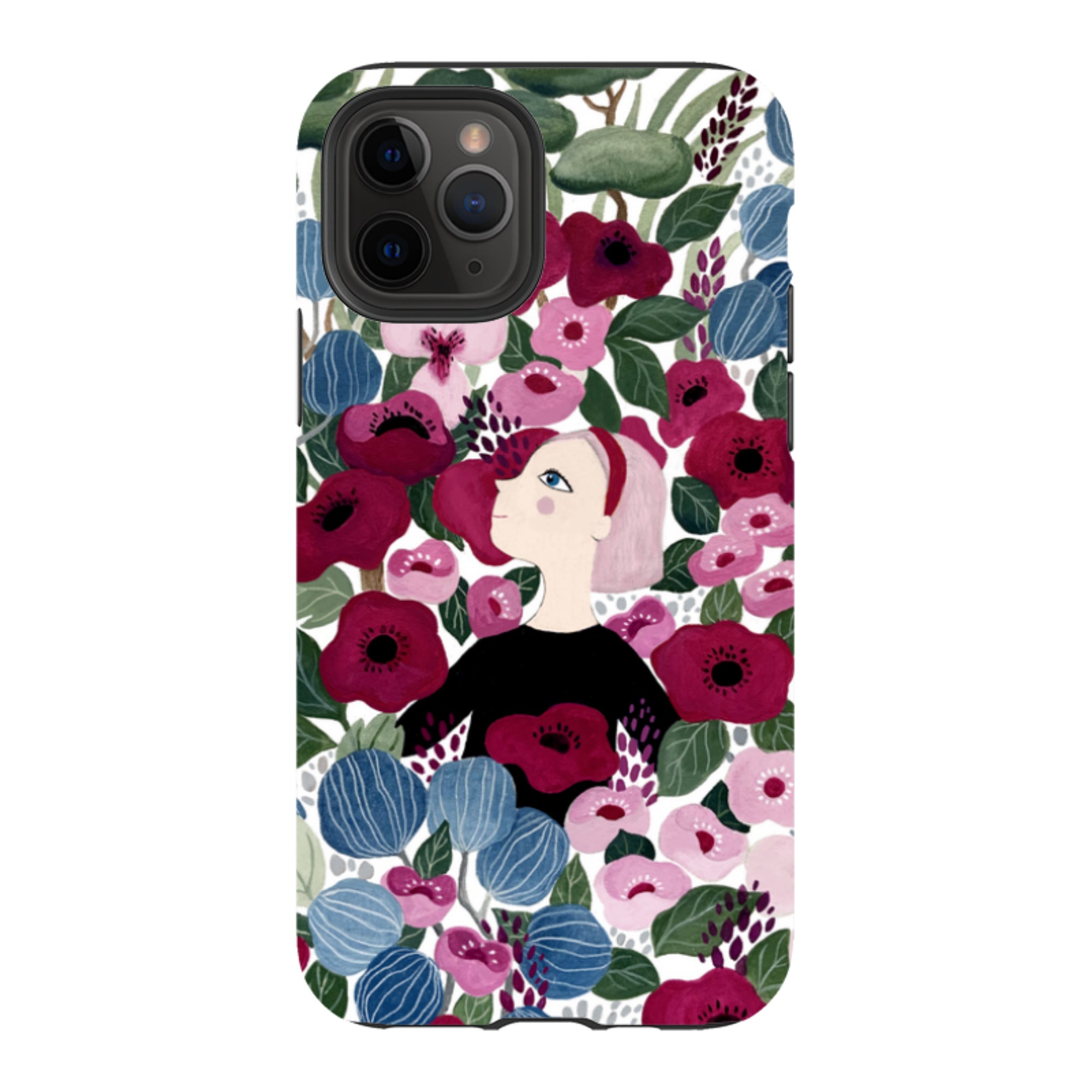 iPhone Tough Case - Flower Garden By Bex Parkin
