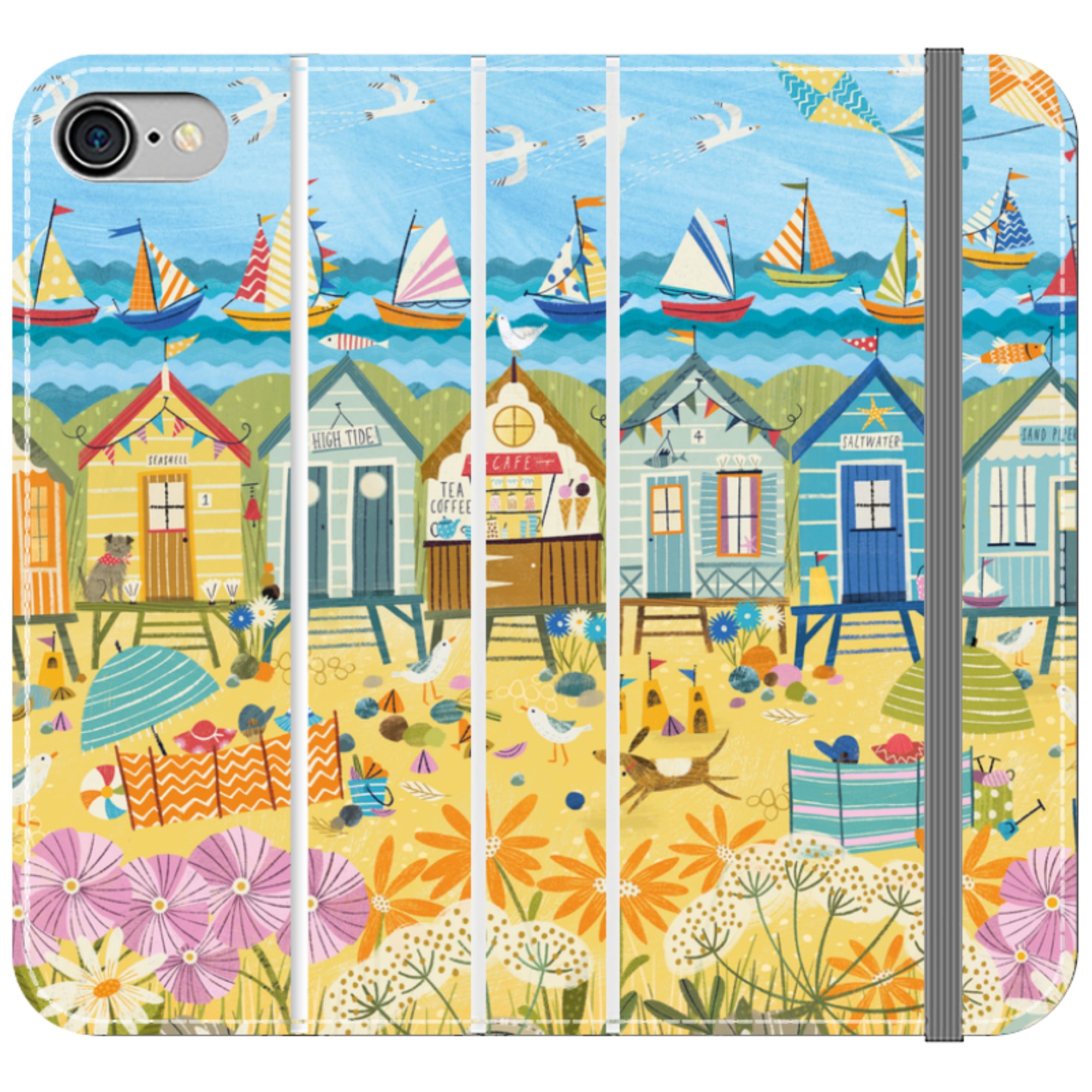 Beachy Days Wallet Case By Ali Brookes