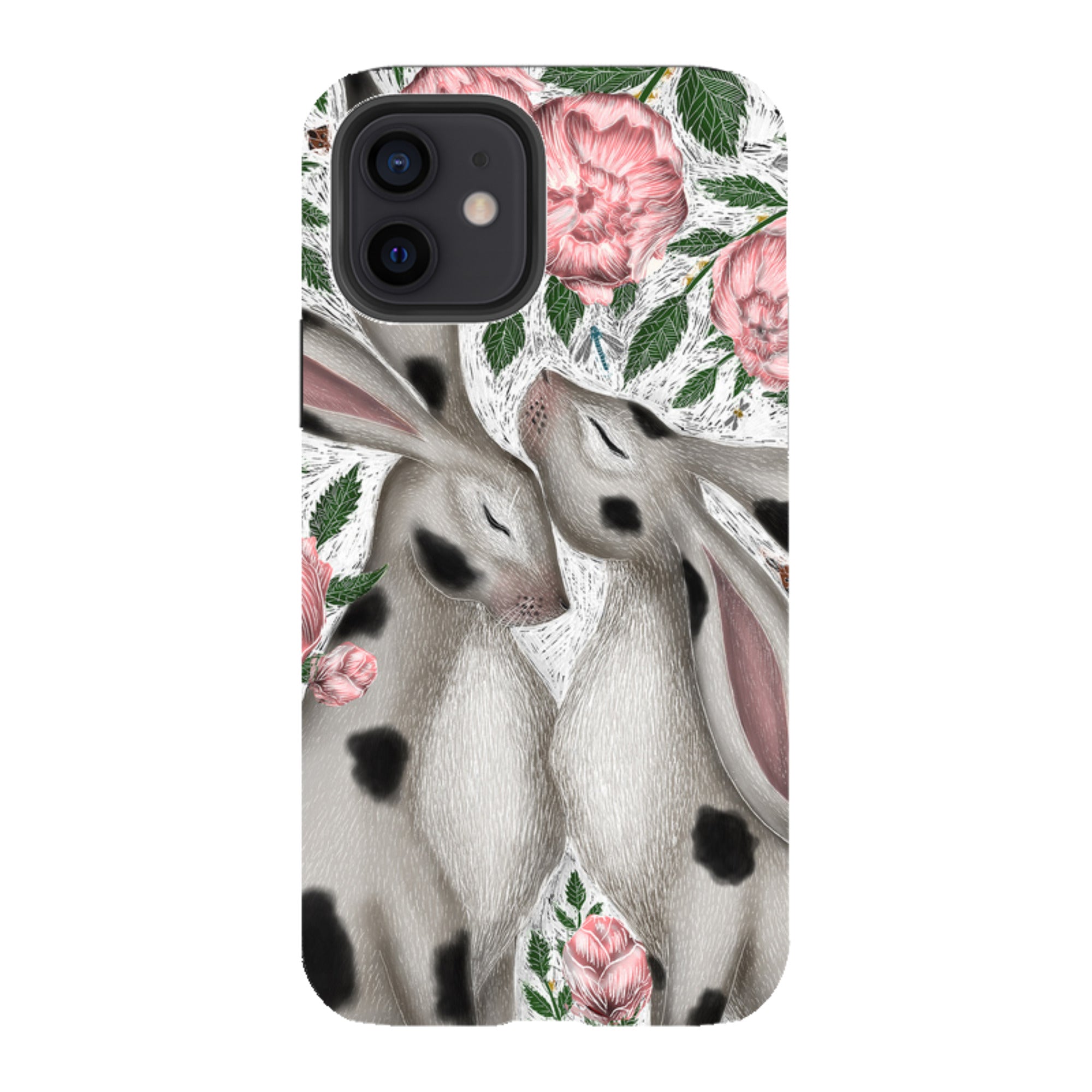 iPhone Tough Case - Hares And Peonies By Catherine Rowe
