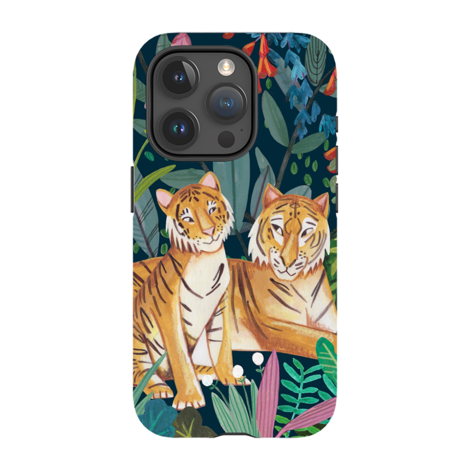 iPhone MagSafe Tough Case -  Tiger By Caroline Bonne Muller
