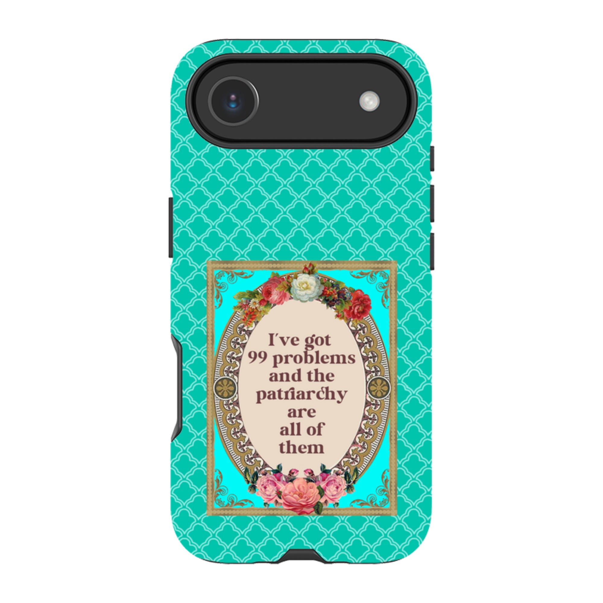 iPhone Tough Case - 99 Problems By Clare Jordan
