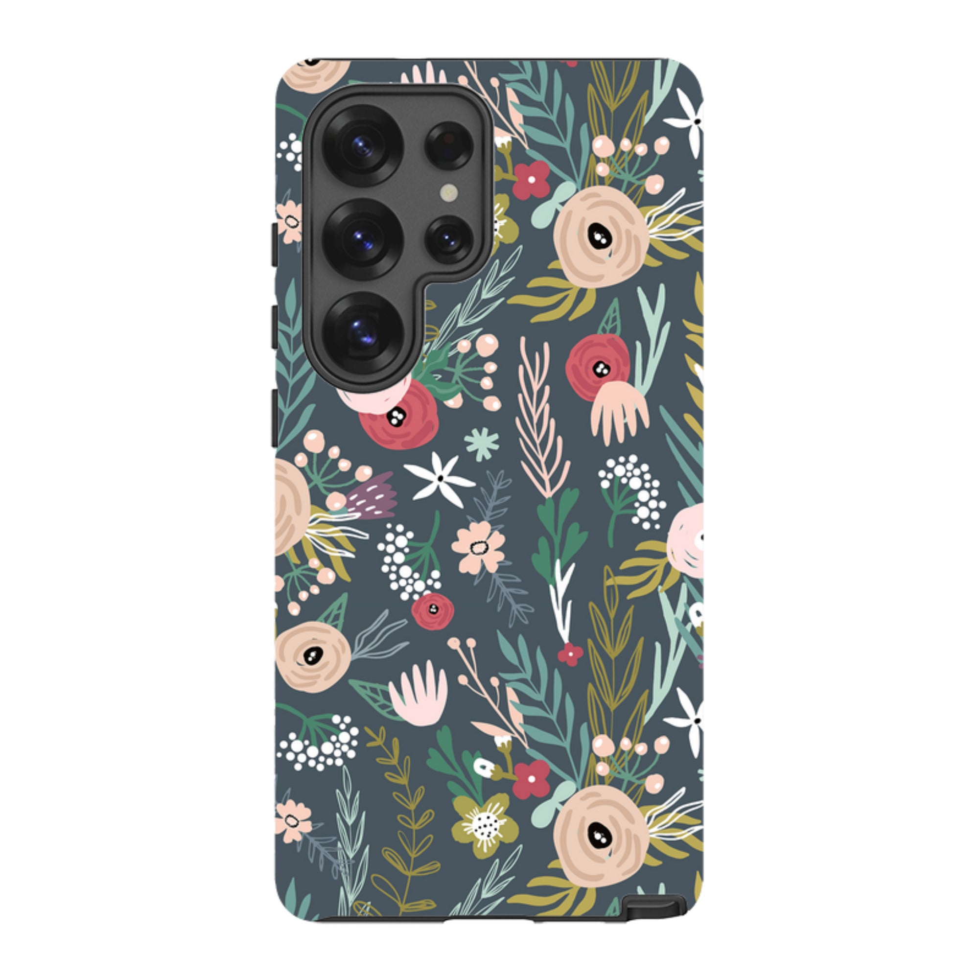 Samsung Tough Case - Winter Scandi Floral