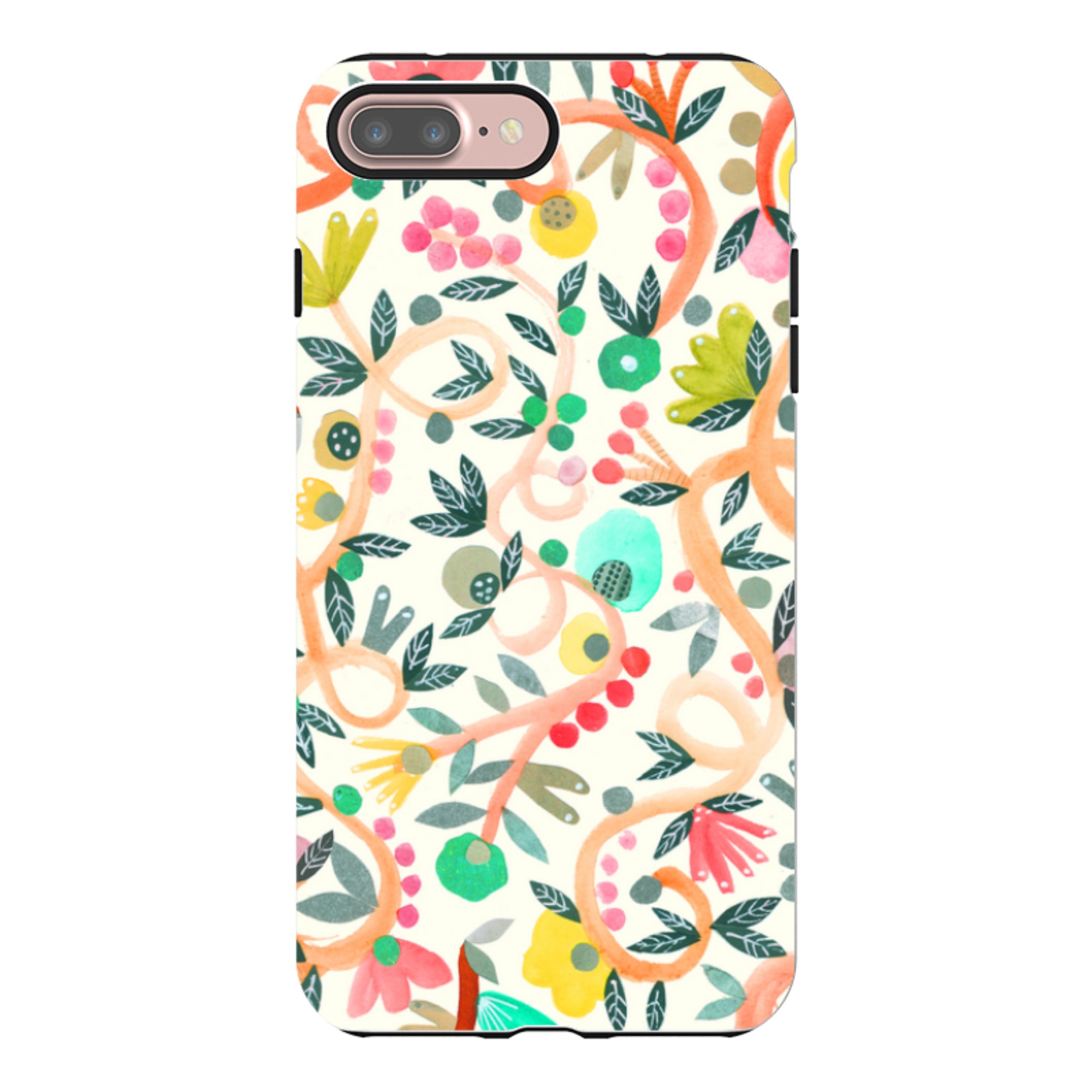 iPhone Tough Case - Floral By Gabriela Larios