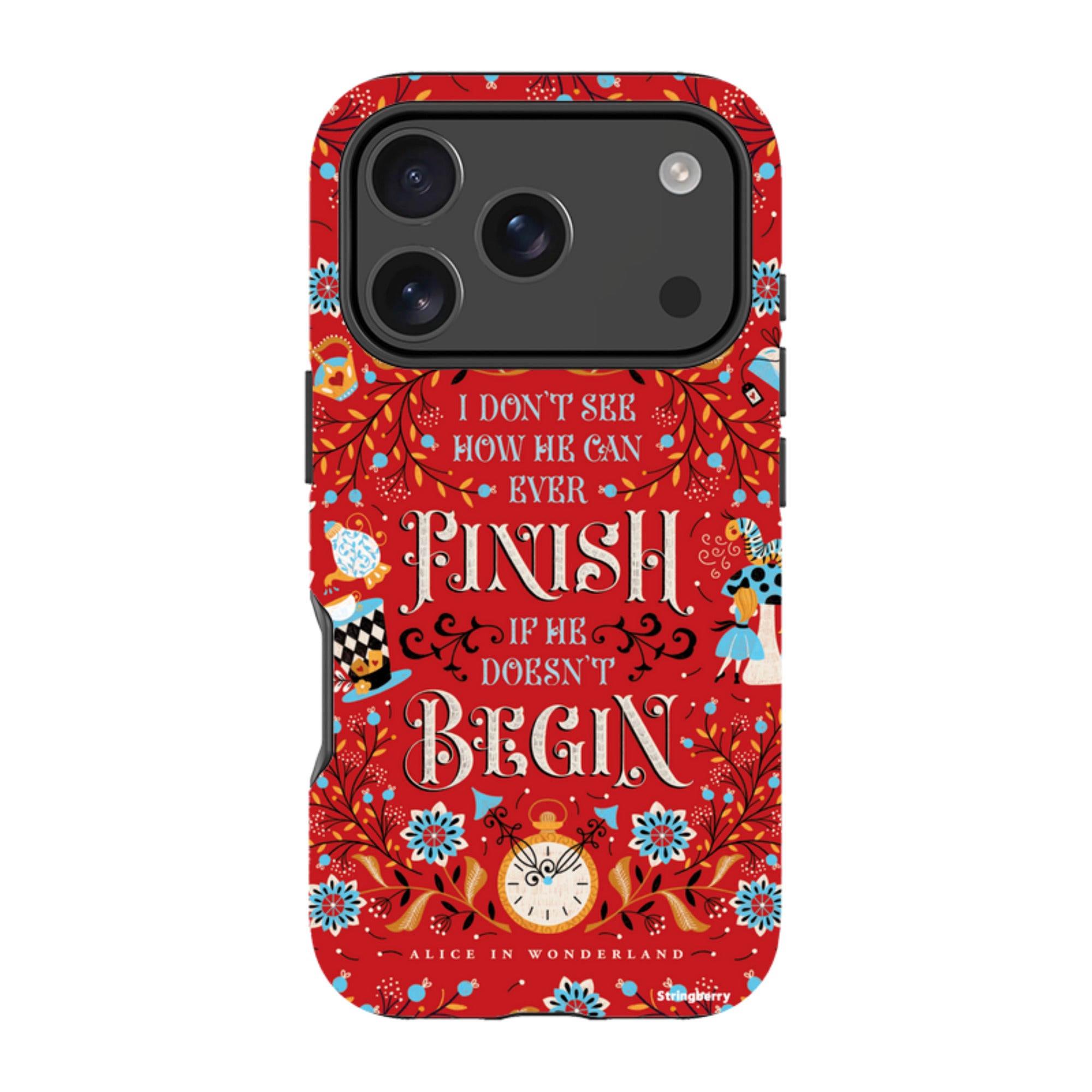 iPhone Tough Case - Alice By Jenny Zemanek