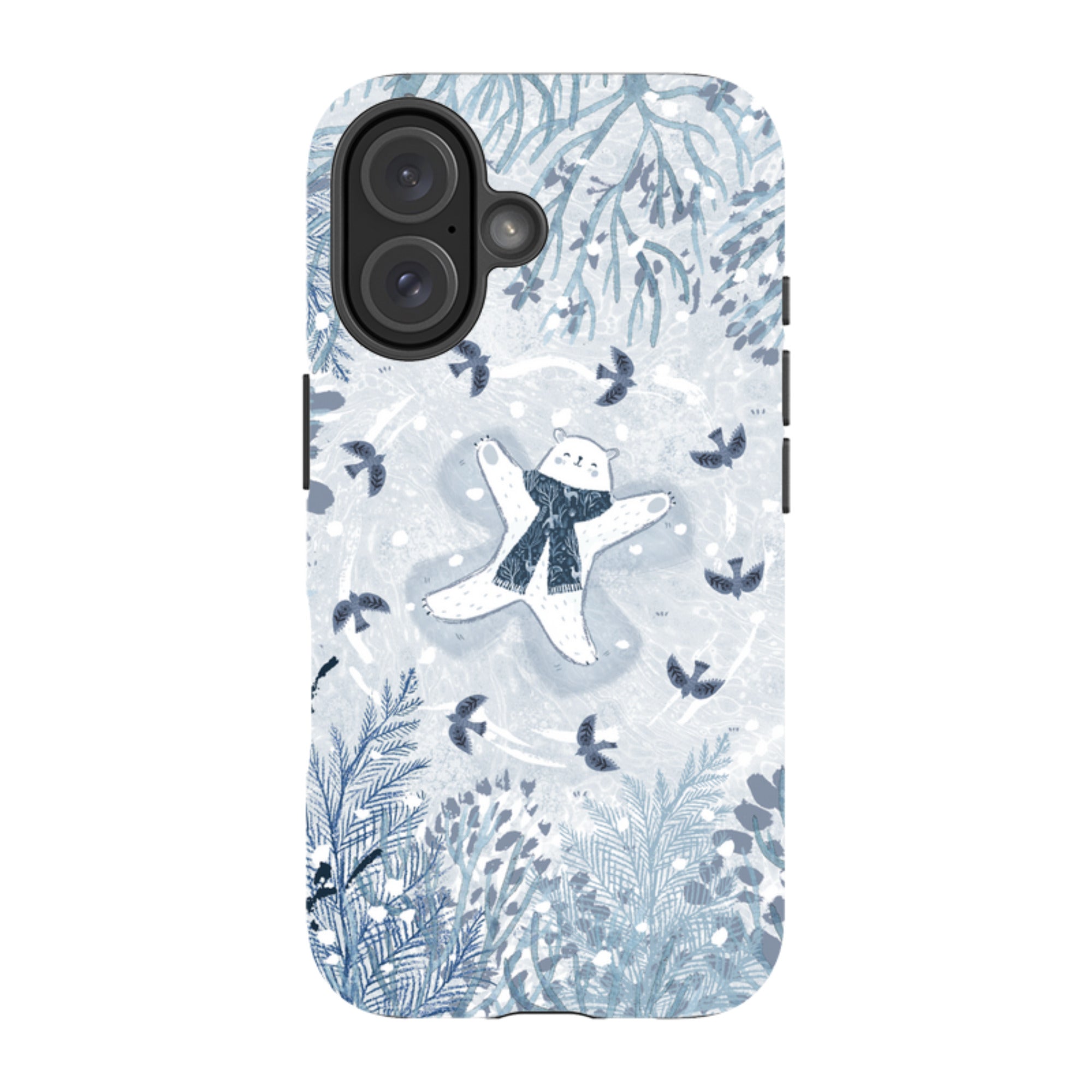 iPhone Tough Case - Snow Angel By Emma Frances Grant