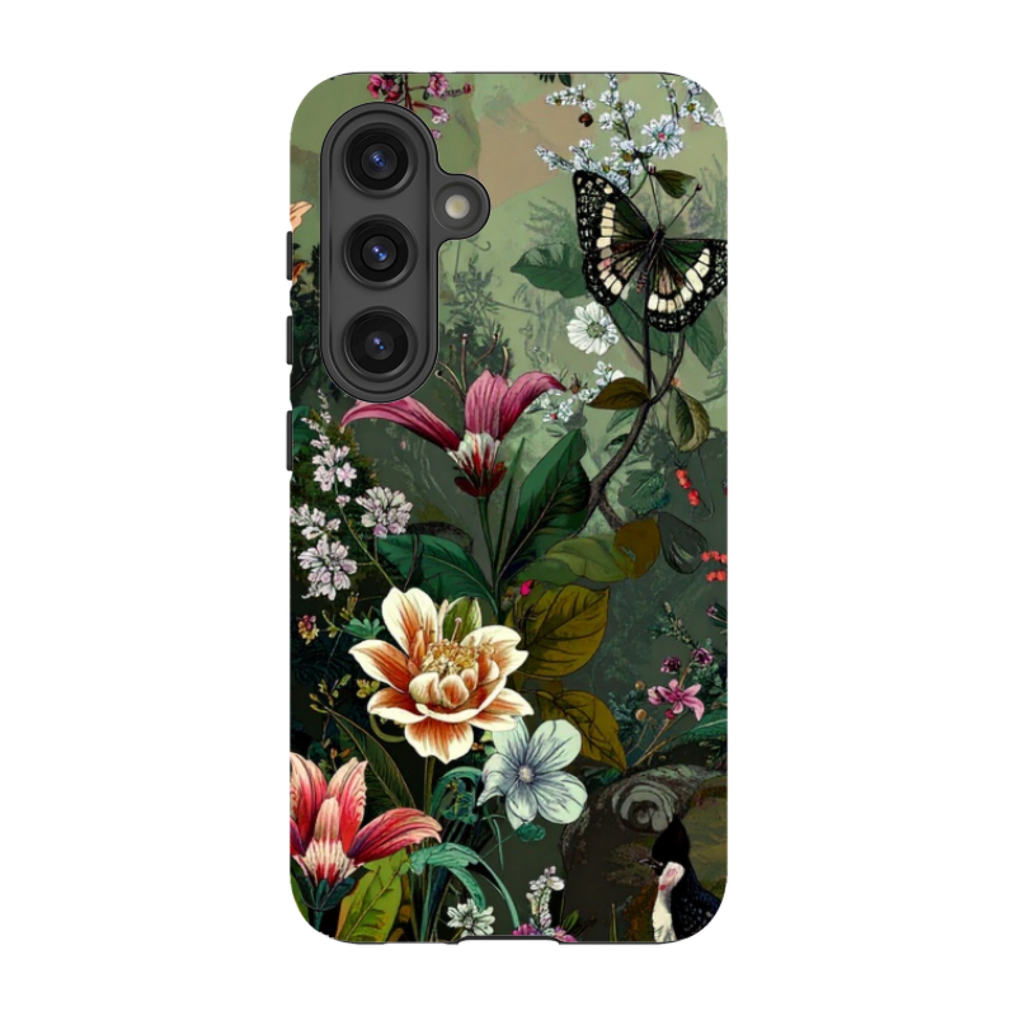 Samsung Tough Case - Green Vyne Butterfly
