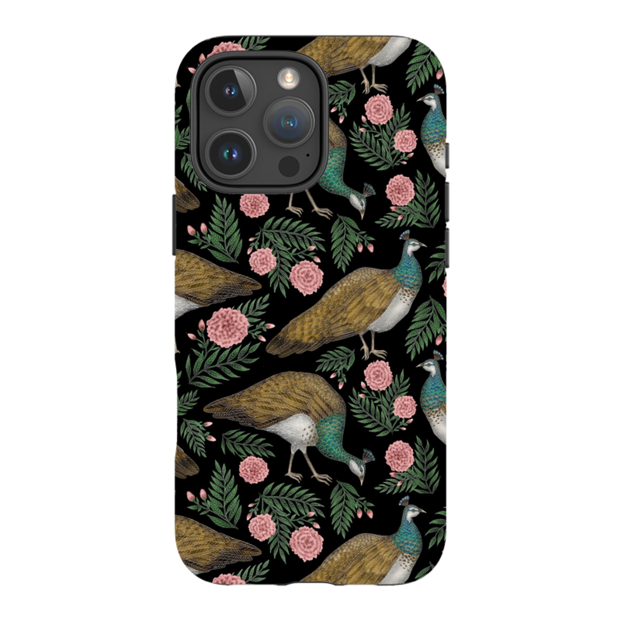 iPhone Tough Case - Peahen By Catherine Rowe