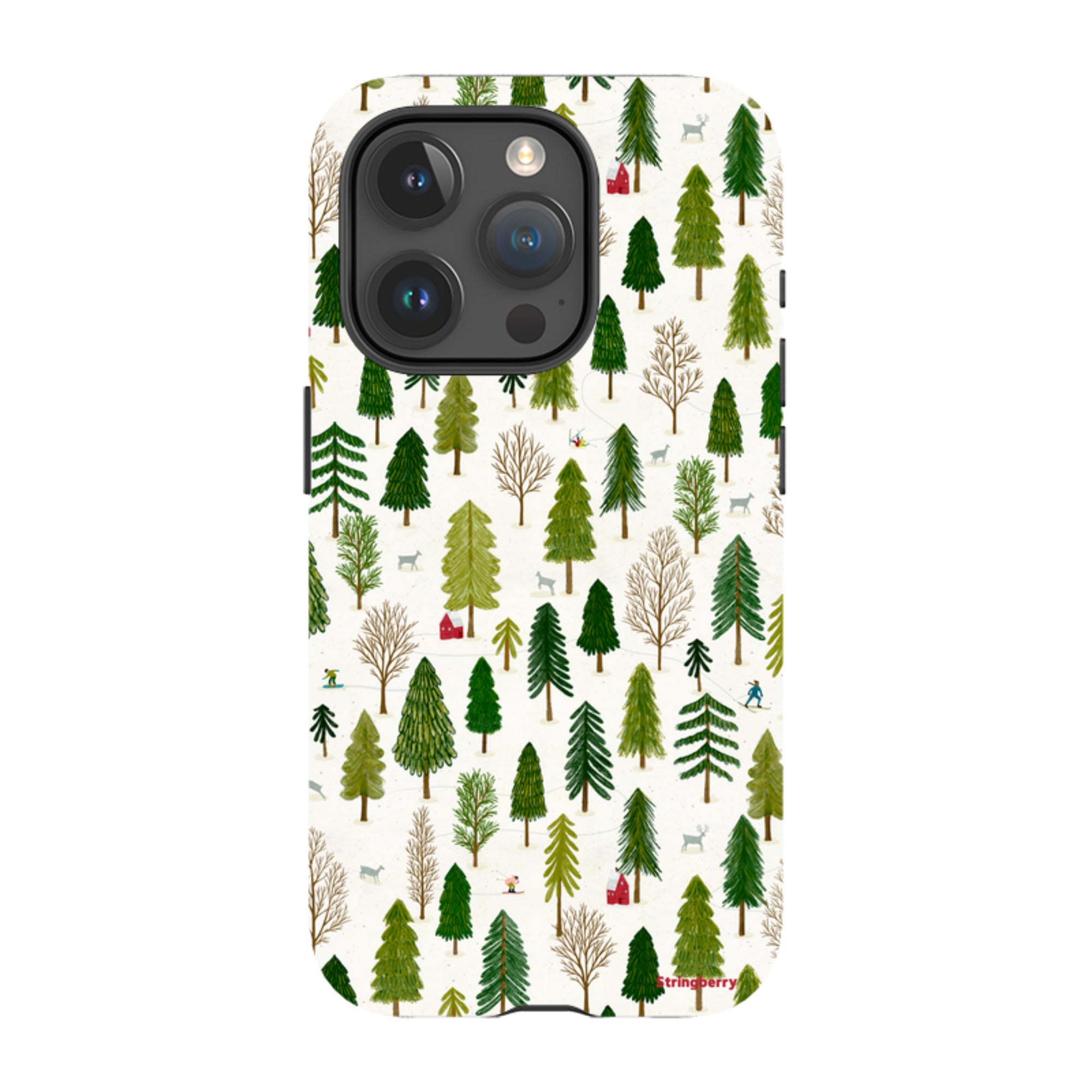 iPhone Tough Case - Winter Landscape IV By Katherine Quinn