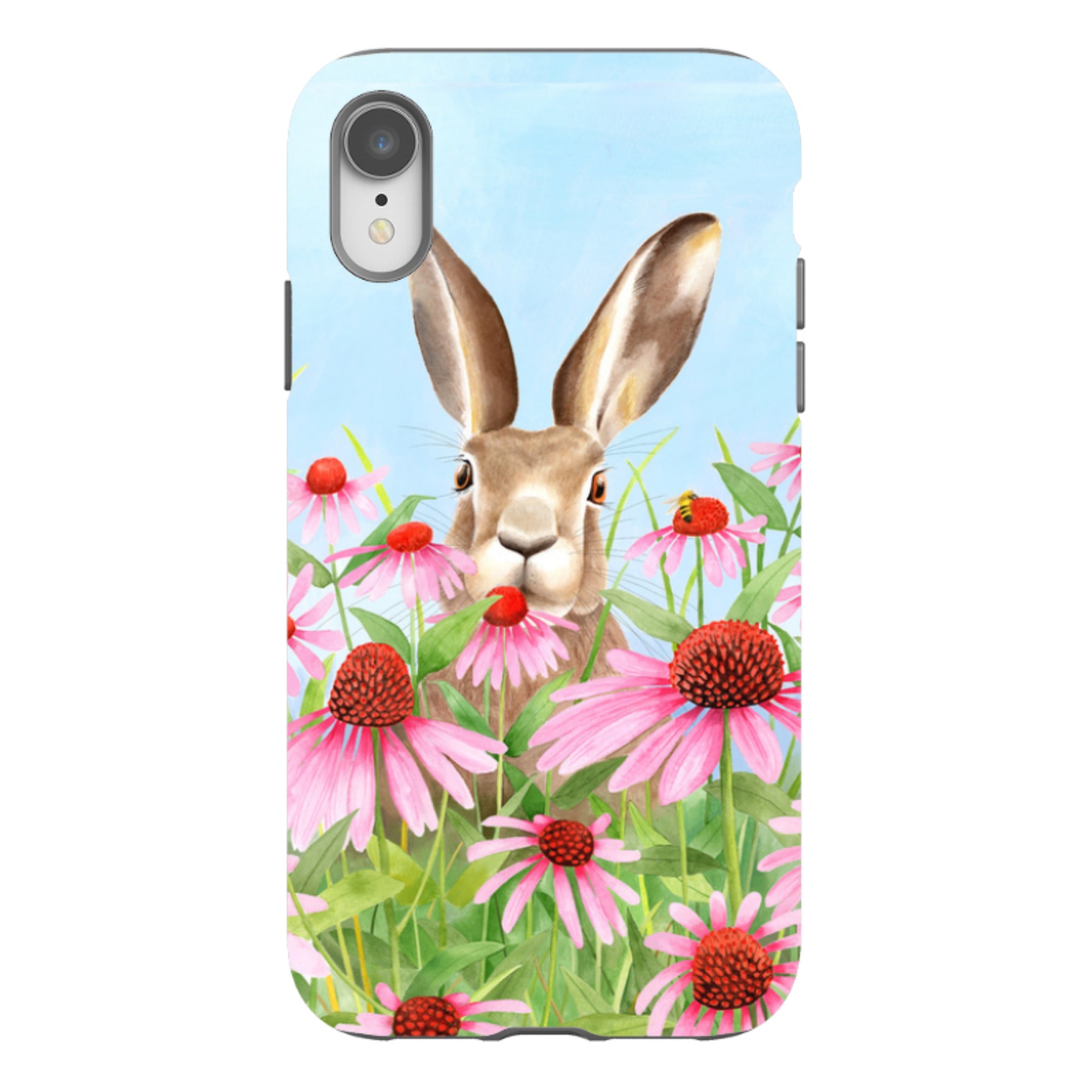 iPhone Tough Case - Summer Hare By Bex Parkin