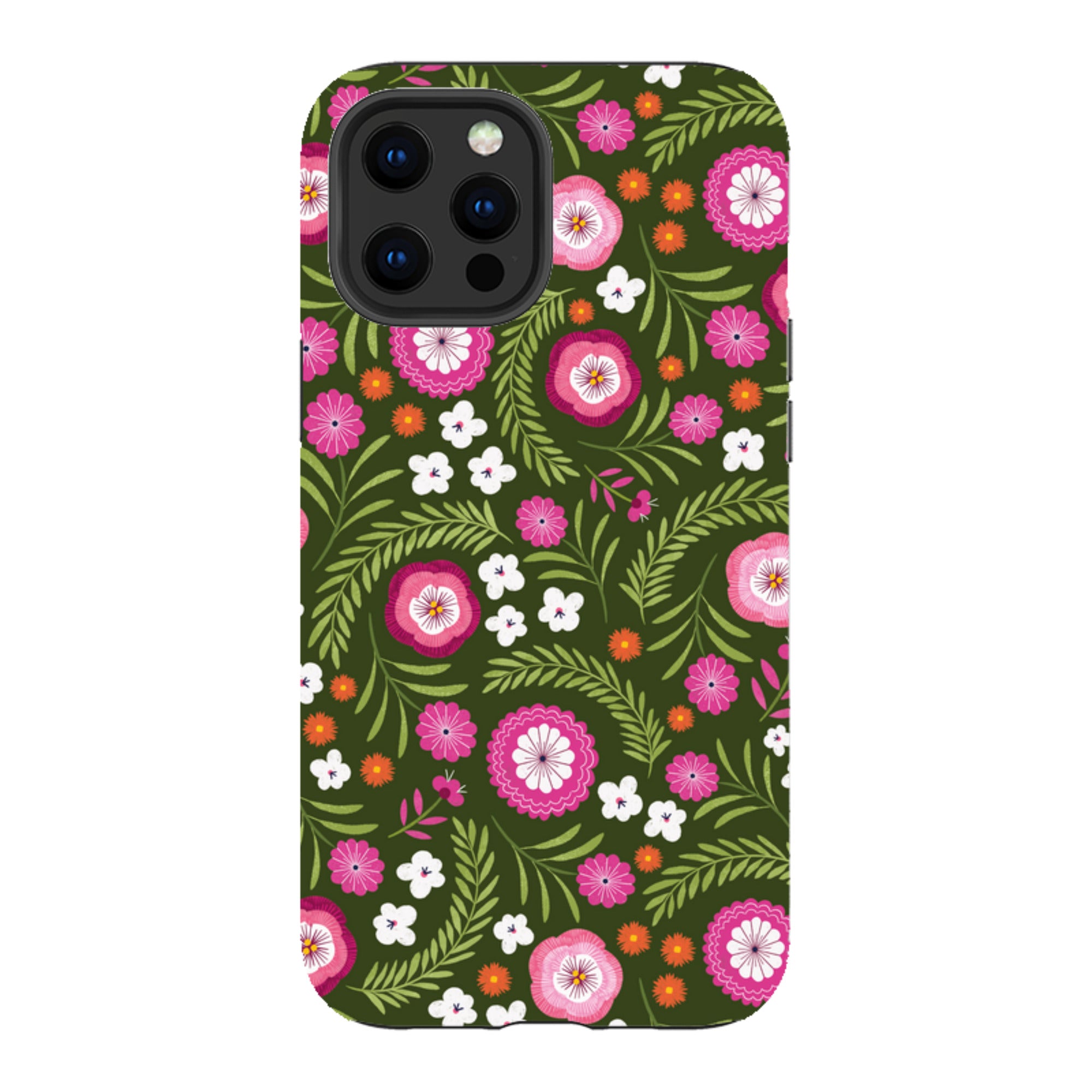 iPhone Tough Case - Posy Garden III By Ali Brookes