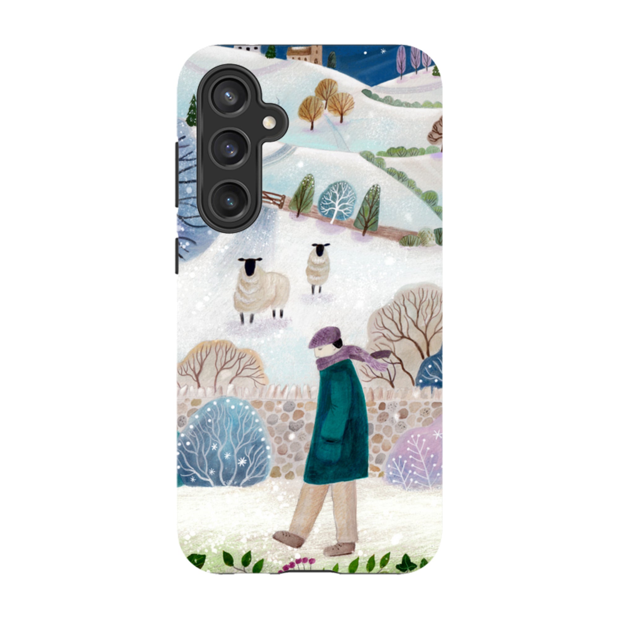 Samsung Tough Case - Across Snowy Fields By Bex Parkin