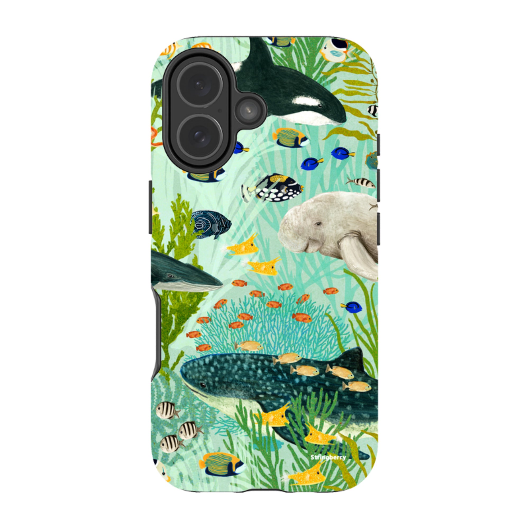 iPhone MagSafe Tough Case - Sea Life By Katherine Quinn