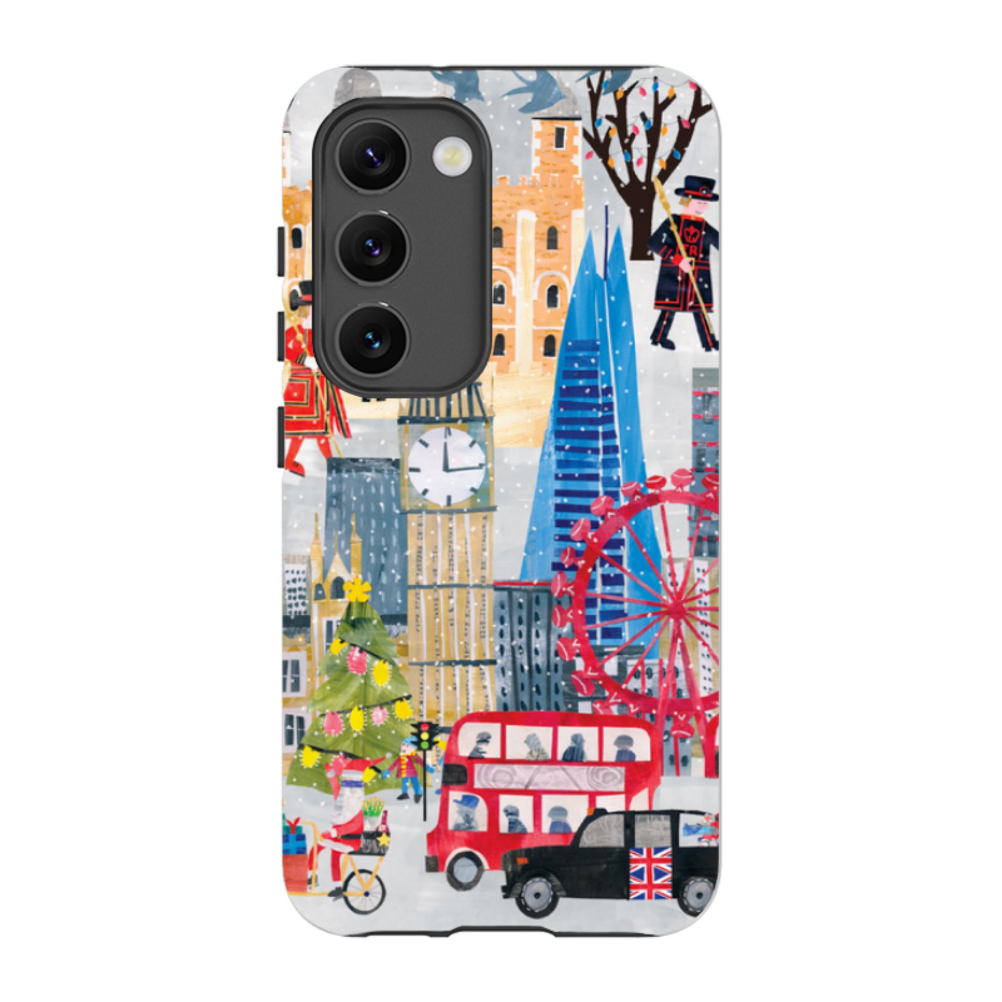 Samsung Tough Case - Christmas In London By Tracey English