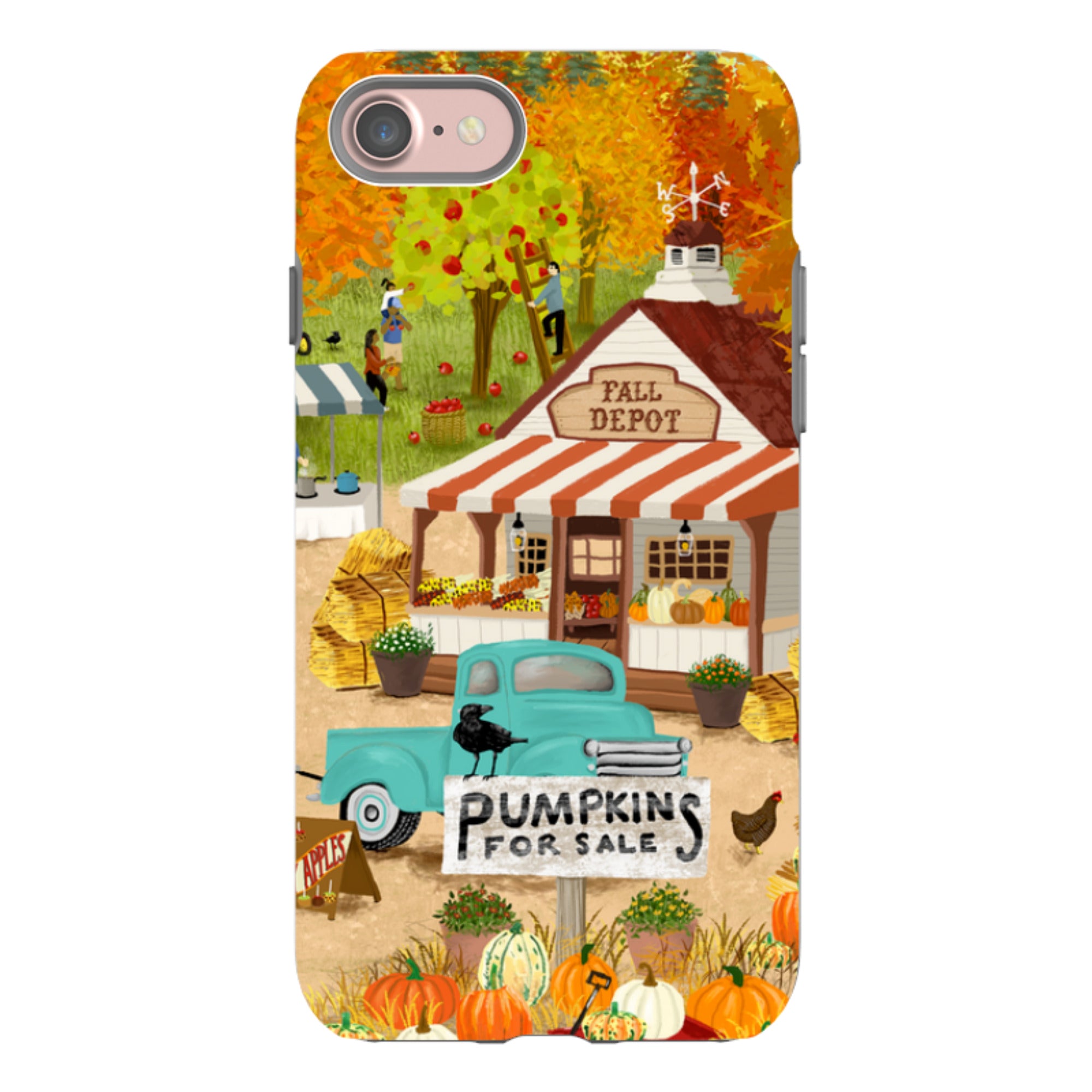 iPhone Tough Case - Fall Festival By Abby Jacobs