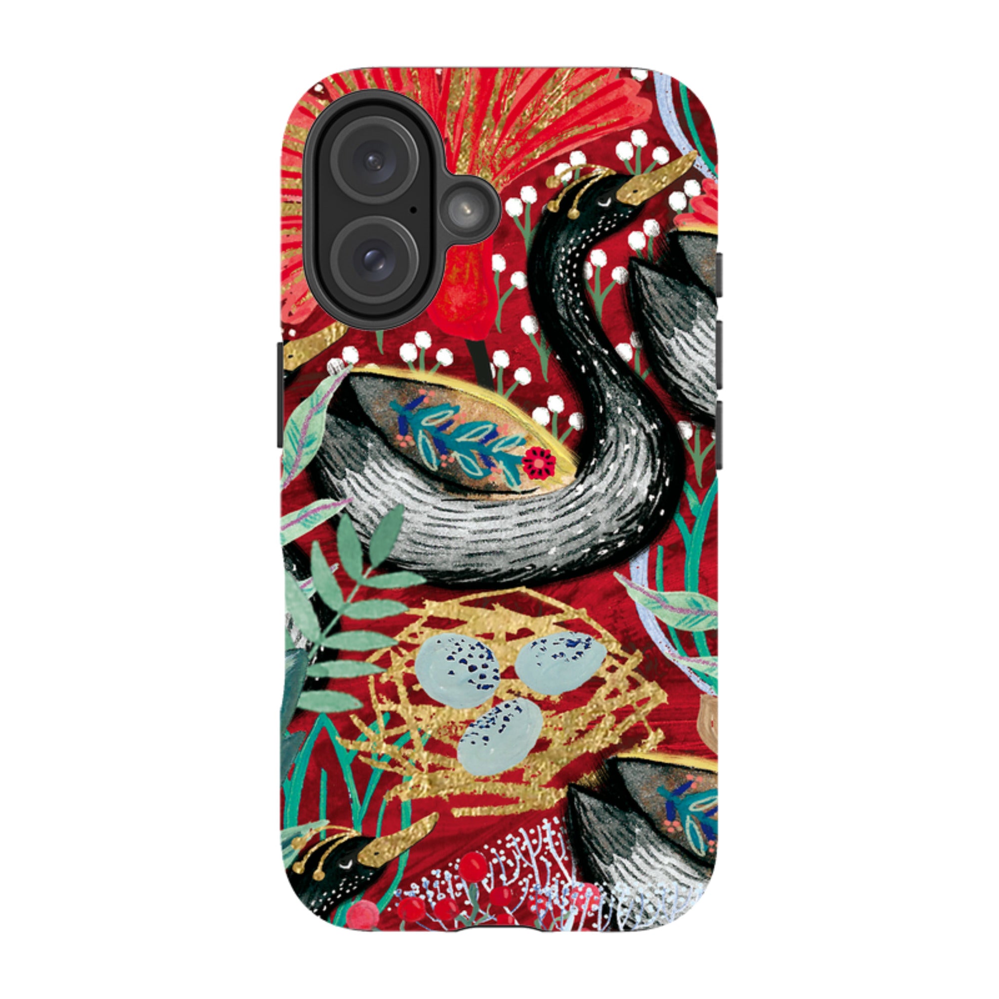 iPhone MagSafe Tough Case - Eight Geese A Laying By Emma Frances Grant