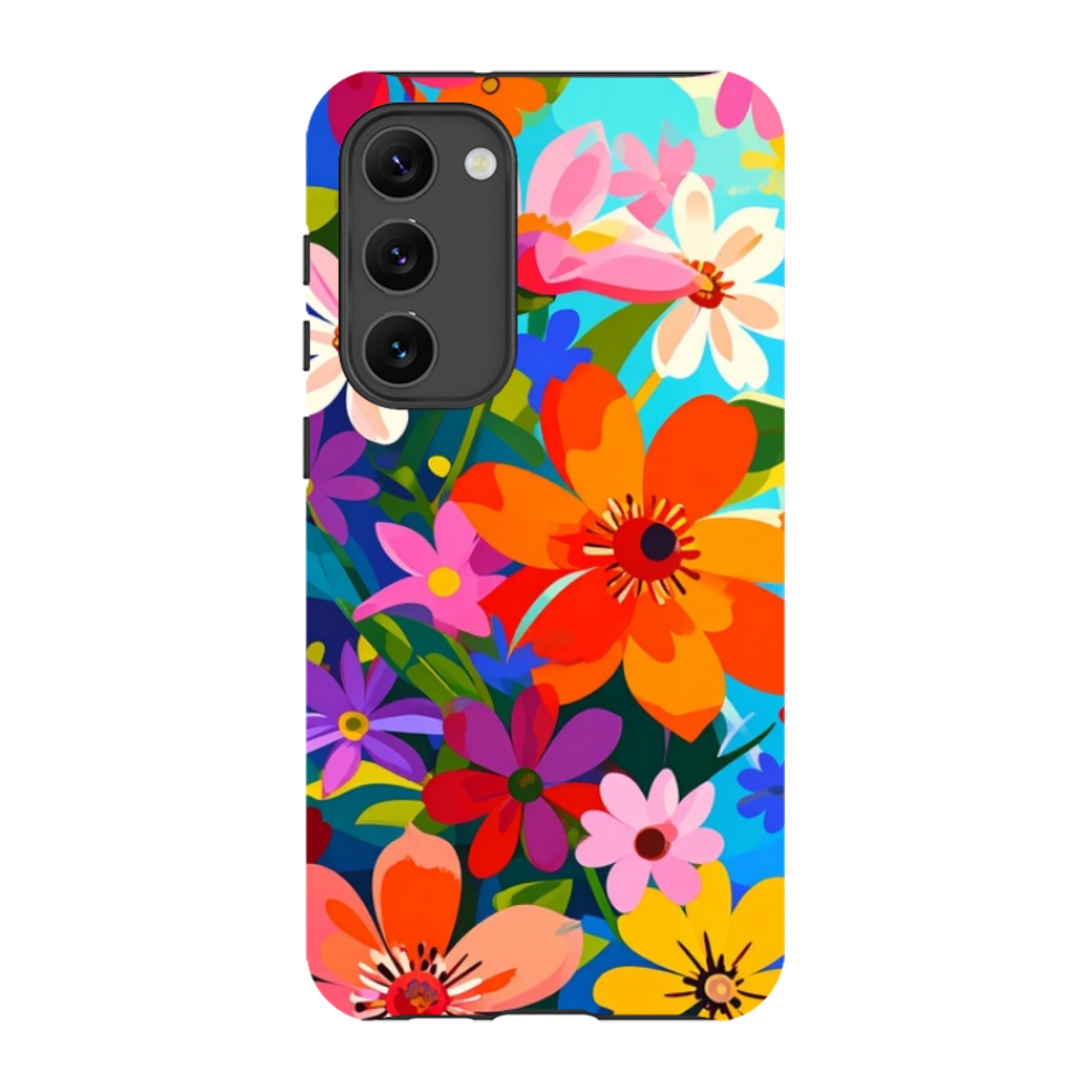 Samsung Tough Case - Rainbow Floral