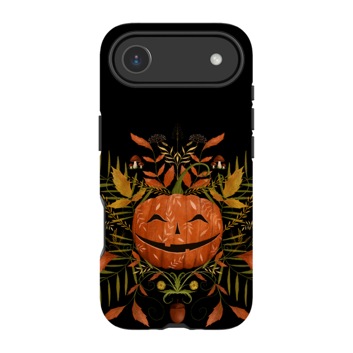 iPhone MagSafe Tough Case - Happy Pumpkin By Maja Lindberg