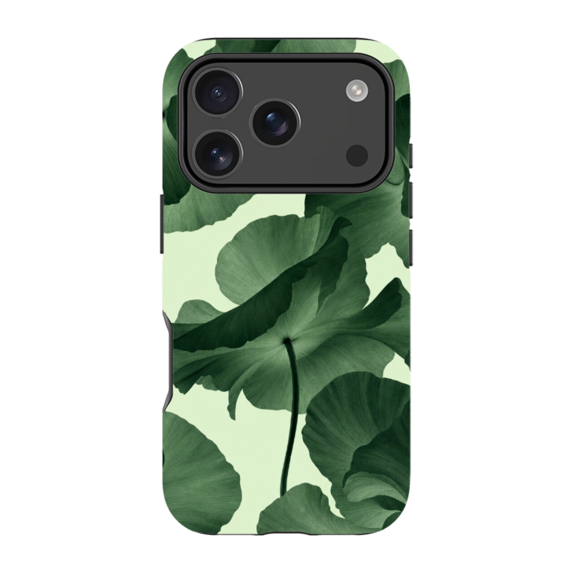iPhone MagSafe Tough Case - Sage Green Poppy