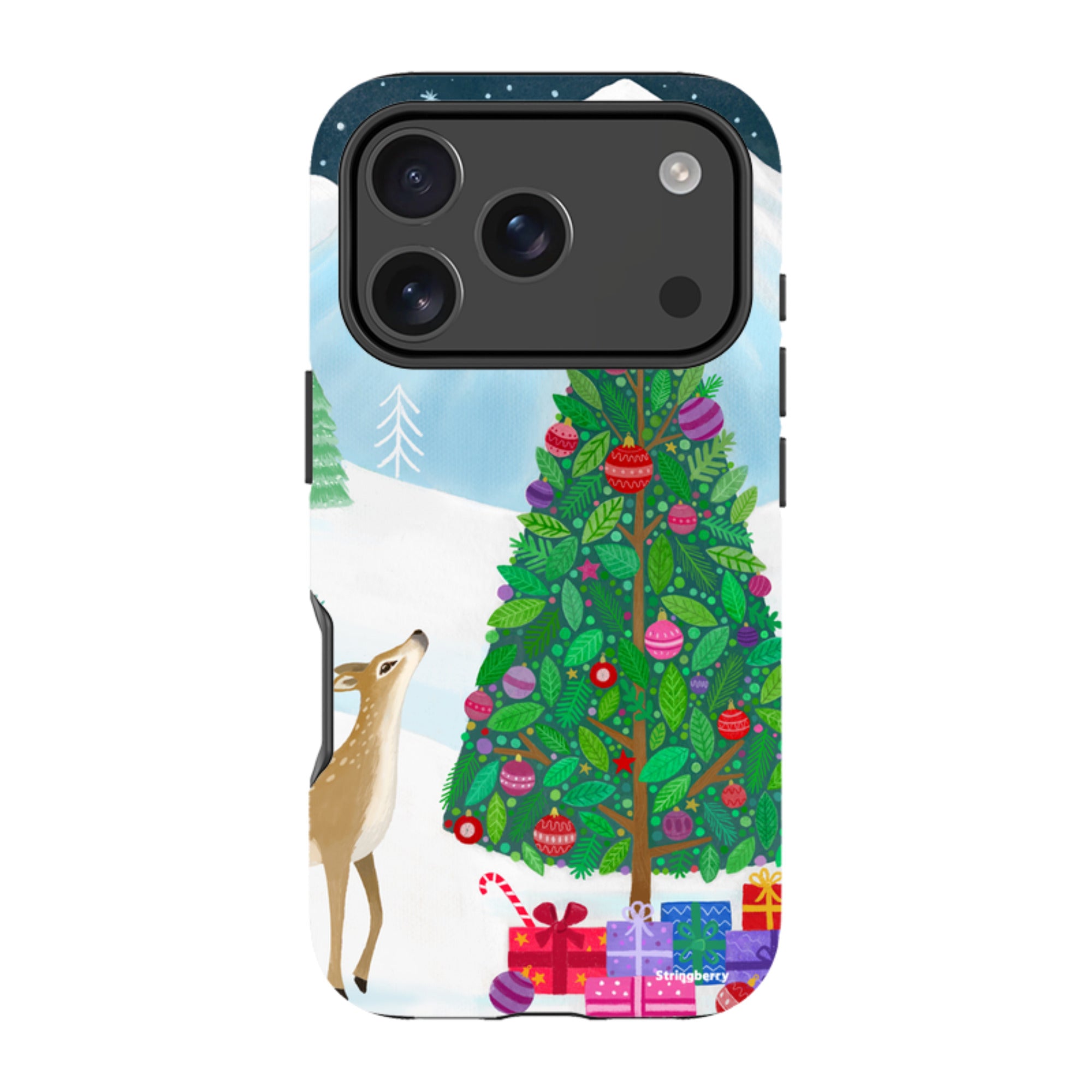 iPhone Tough Case - Jolly Season By Bex Parkin