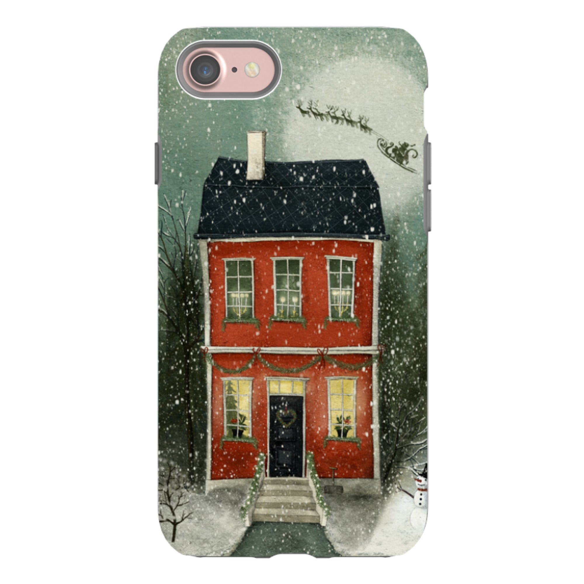 iPhone Tough Case - Night Before Christmas By Maja Lindberg